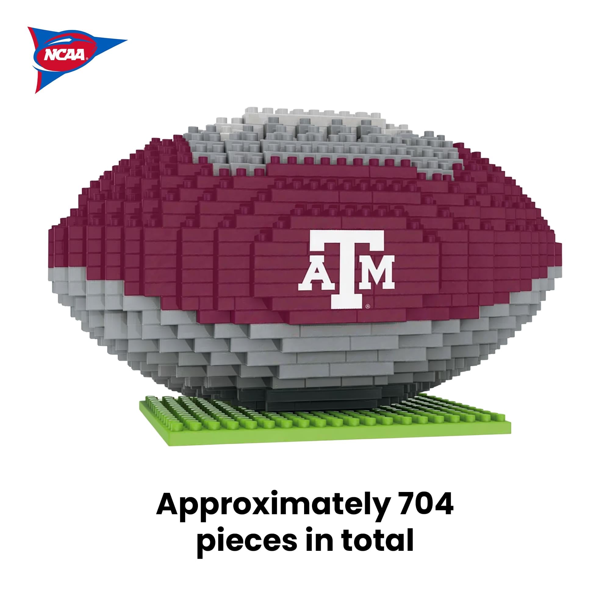 Texas A&M Aggies NCAA Brxlz Football 704-Piece Building Block Set