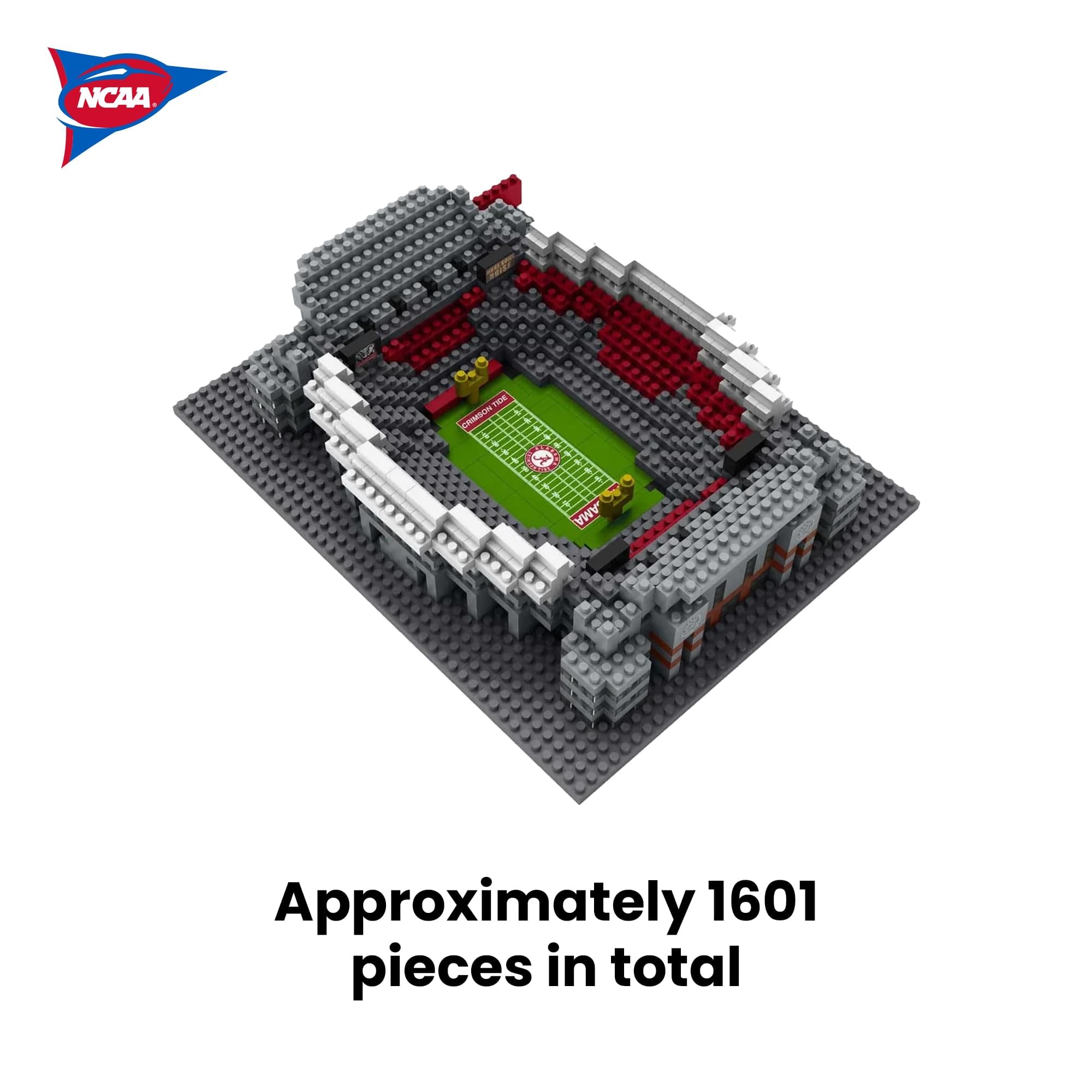 Alabama Crimson Tide NCAA BRXLZ Stadium 900-Piece Building Block Set