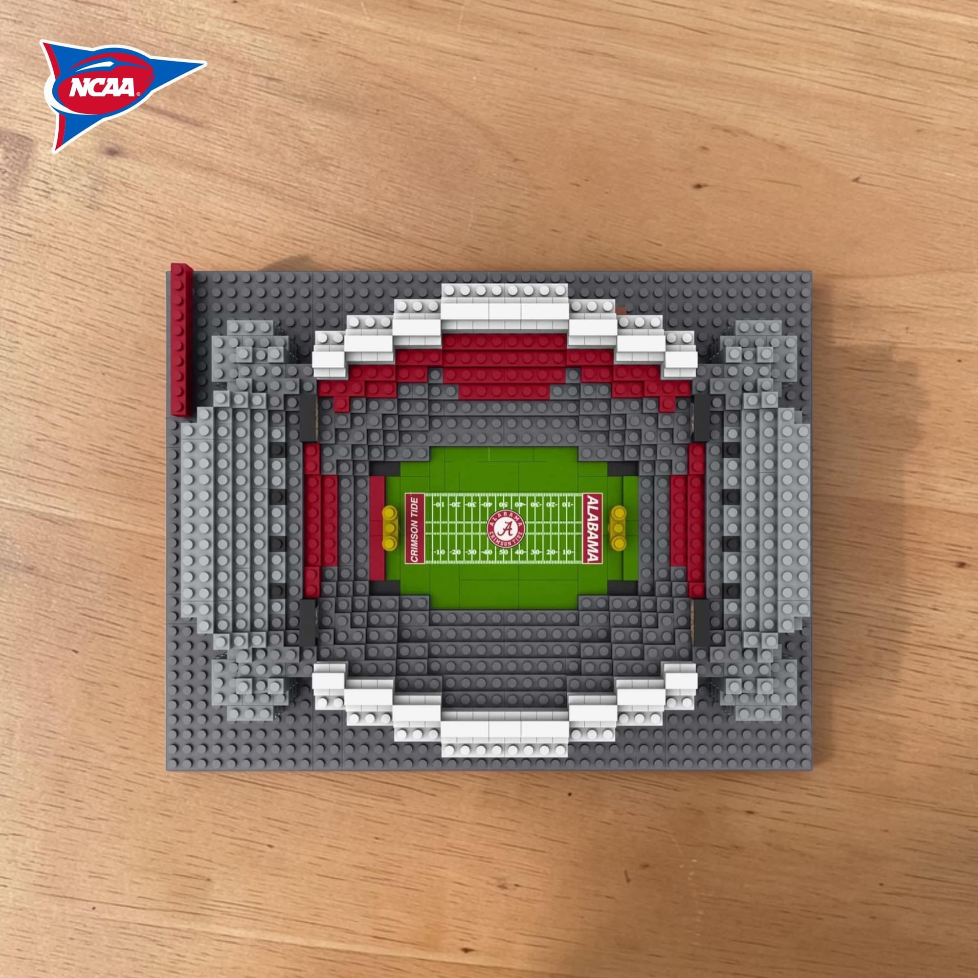 Alabama Crimson Tide NCAA BRXLZ Stadium 900-Piece Building Block Set