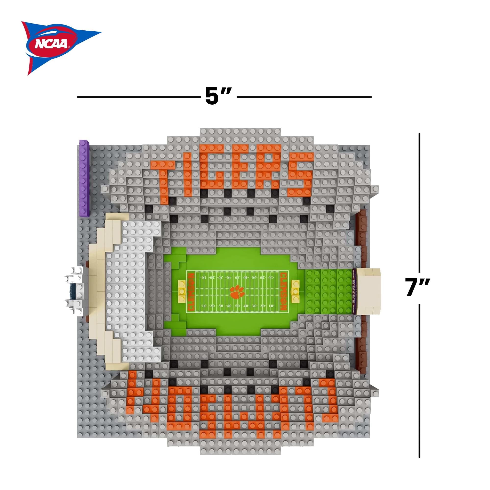 Clemson Tigers NCAA BRXLZ Mini Stadium 1506-Piece Building Block Set