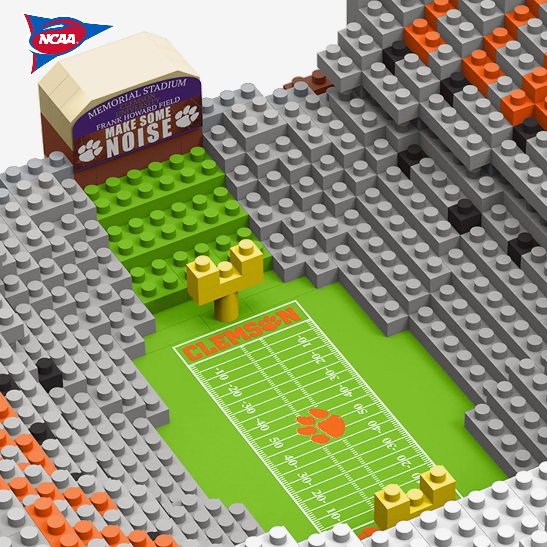 Clemson Tigers NCAA BRXLZ Mini Stadium 1506-Piece Building Block Set