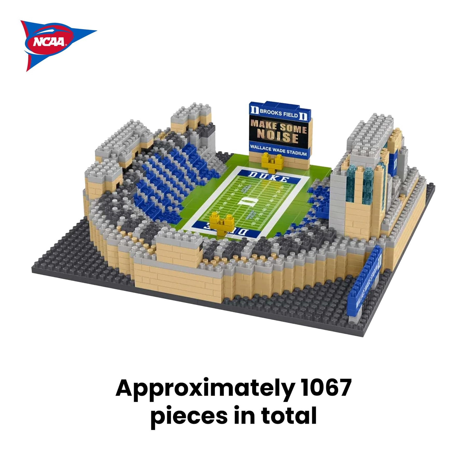 Duke Blue Devils NCAA BRXZL Mini Stadium 1067-Piece Building Block Set