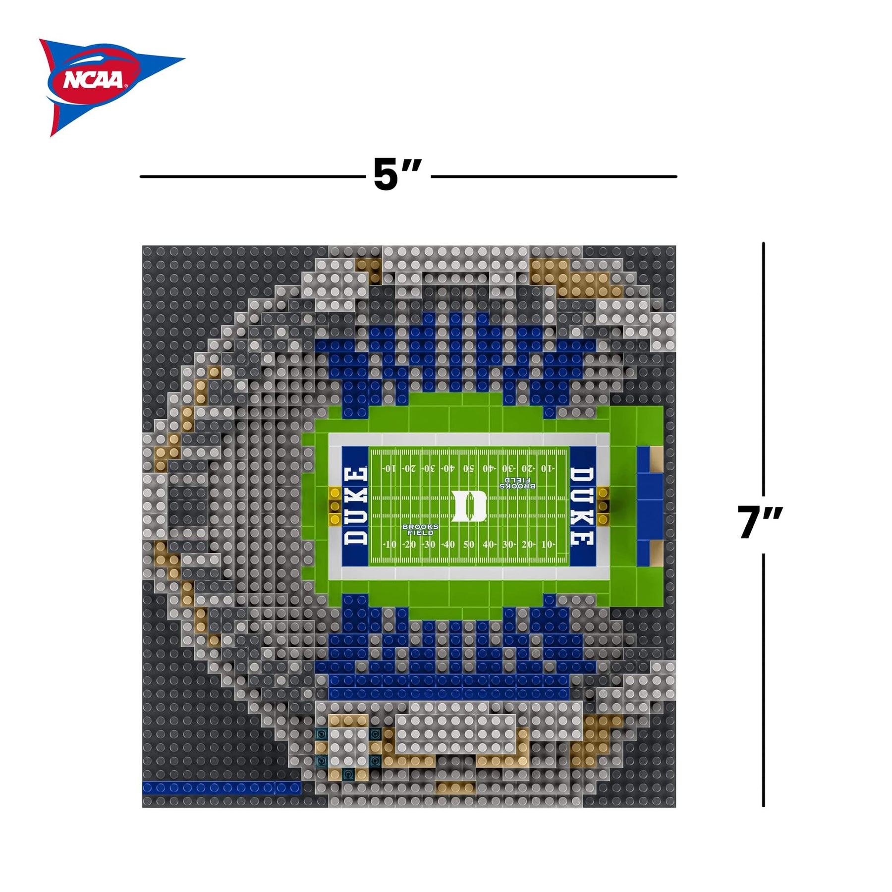 Duke Blue Devils NCAA BRXZL Mini Stadium 1067-Piece Building Block Set