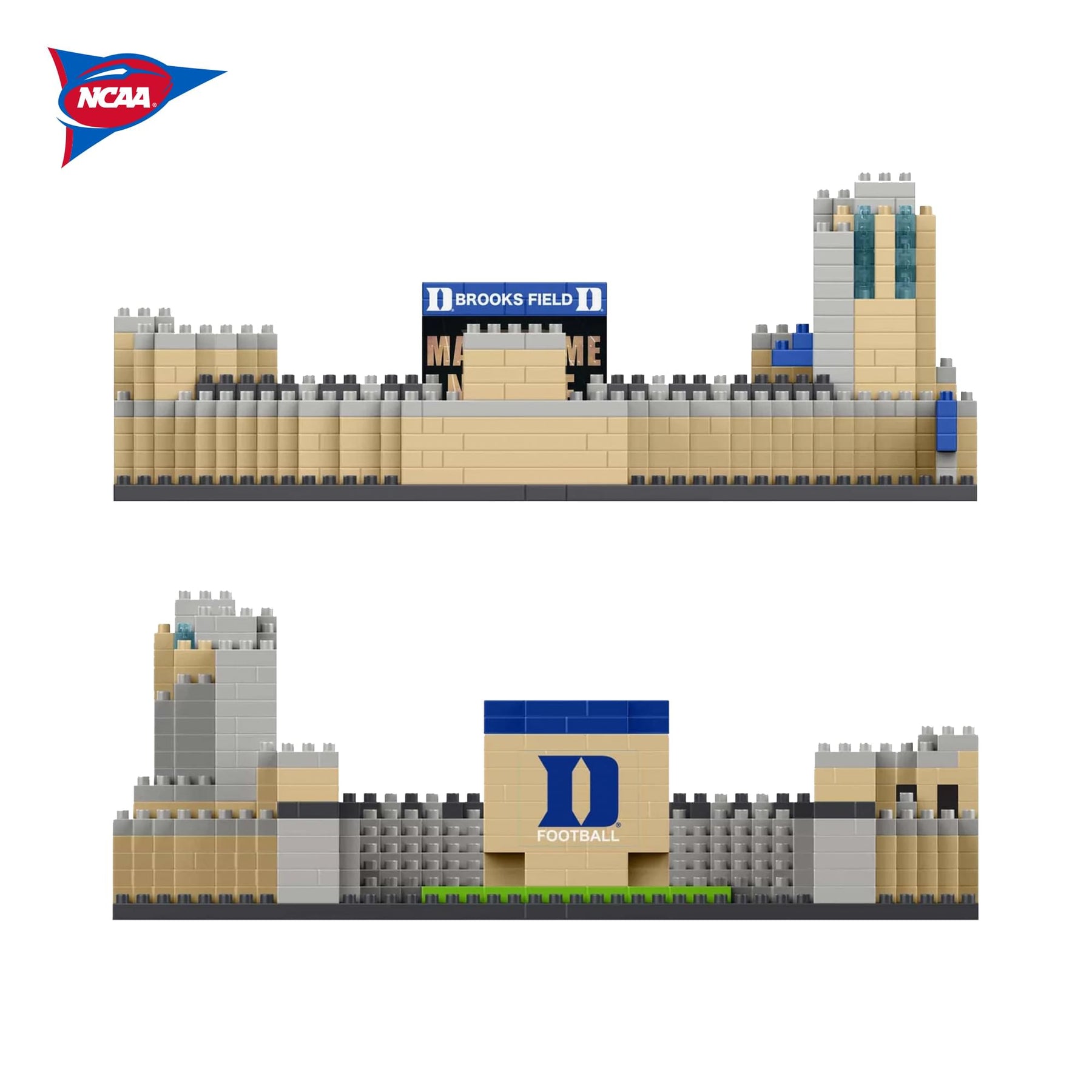 Duke Blue Devils NCAA BRXZL Mini Stadium 1067-Piece Building Block Set