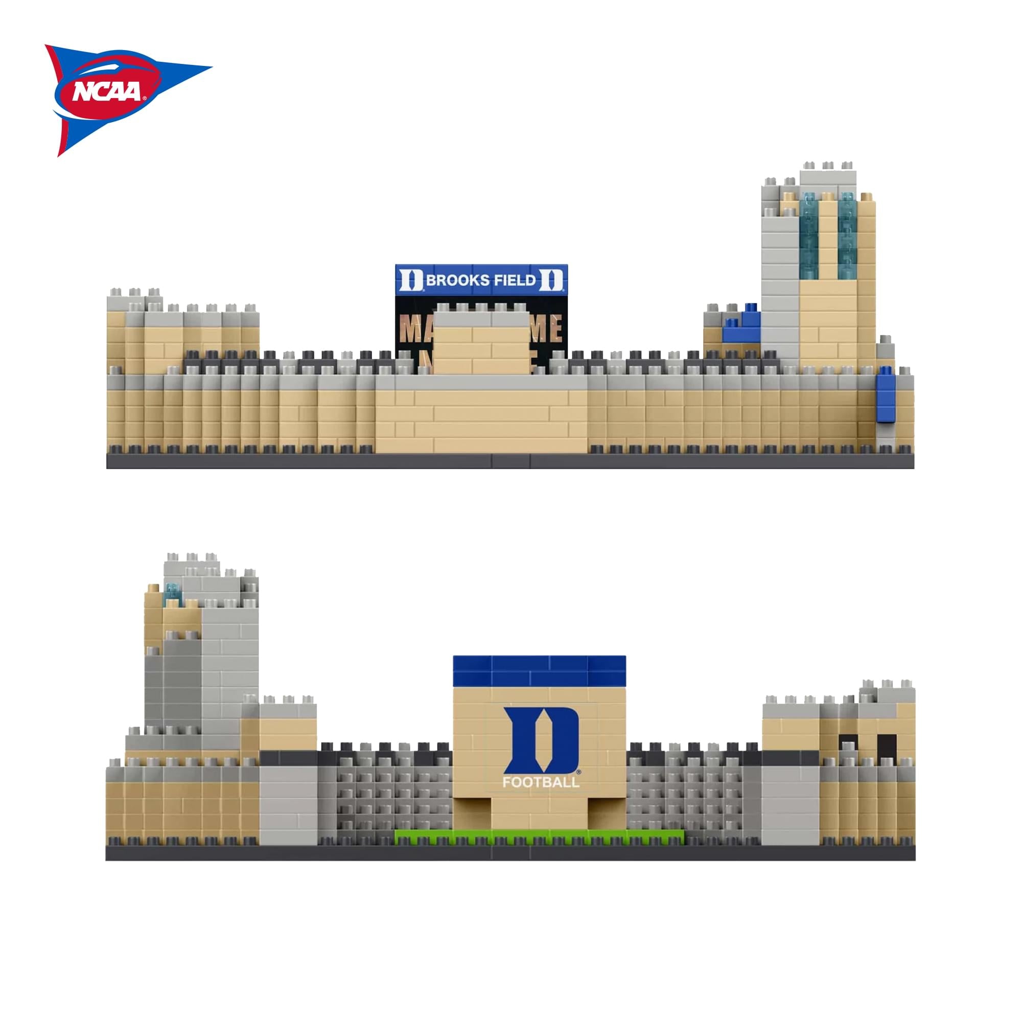 Duke Blue Devils NCAA BRXZL Mini Stadium 1067-Piece Building Block Set
