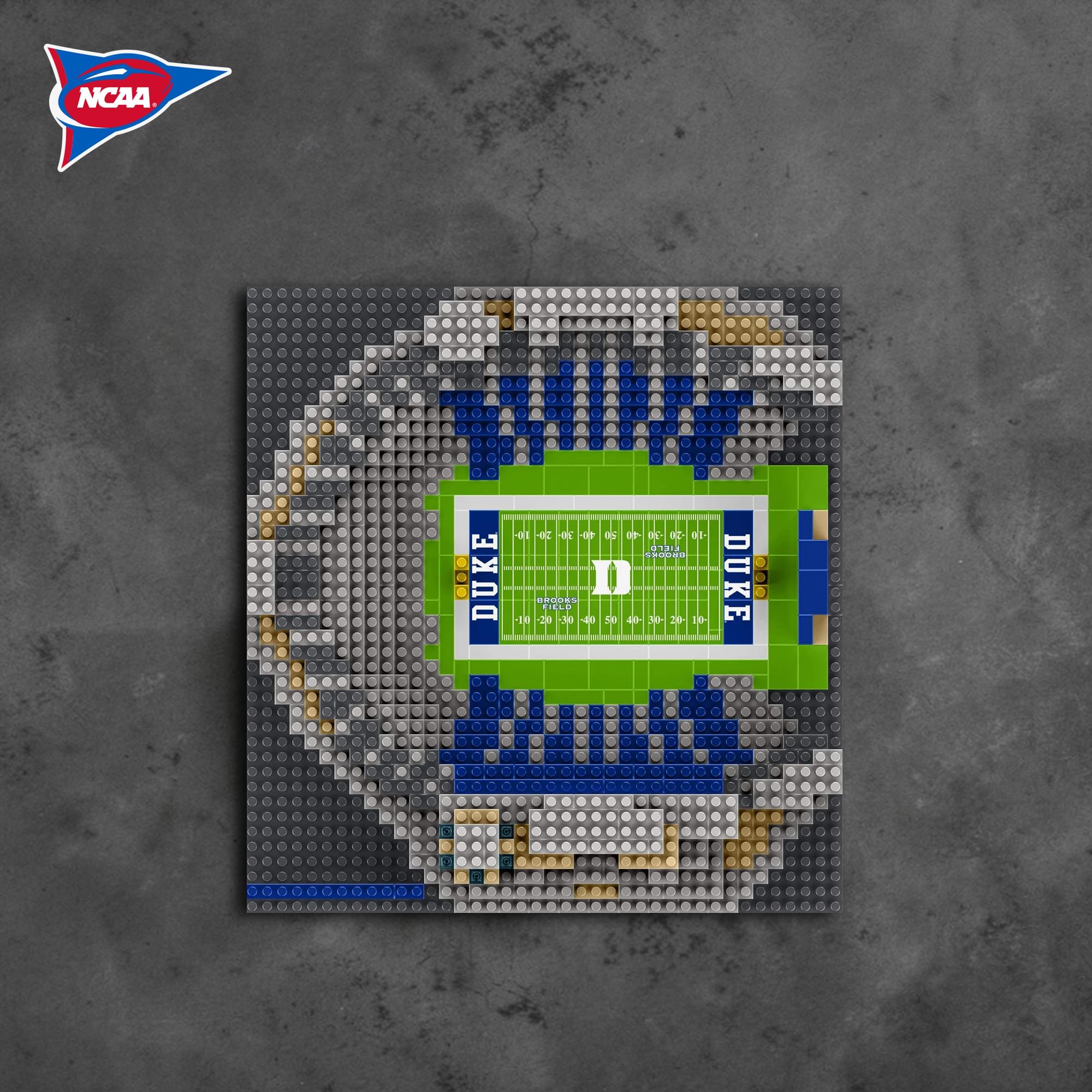 Duke Blue Devils NCAA BRXZL Mini Stadium 1067-Piece Building Block Set