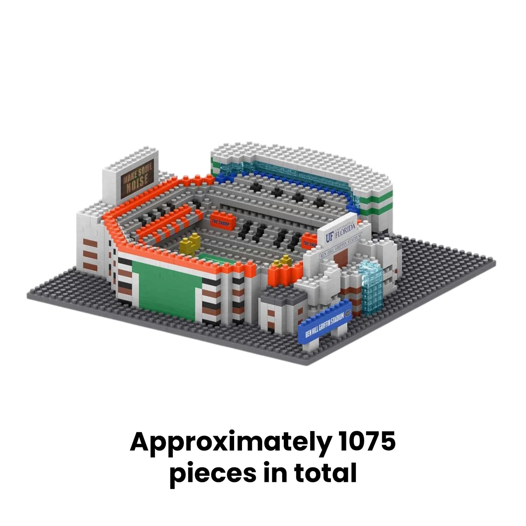 Florida Gators NCAA BRXLZ Mini Stadium 1075-Piece Building Block Set