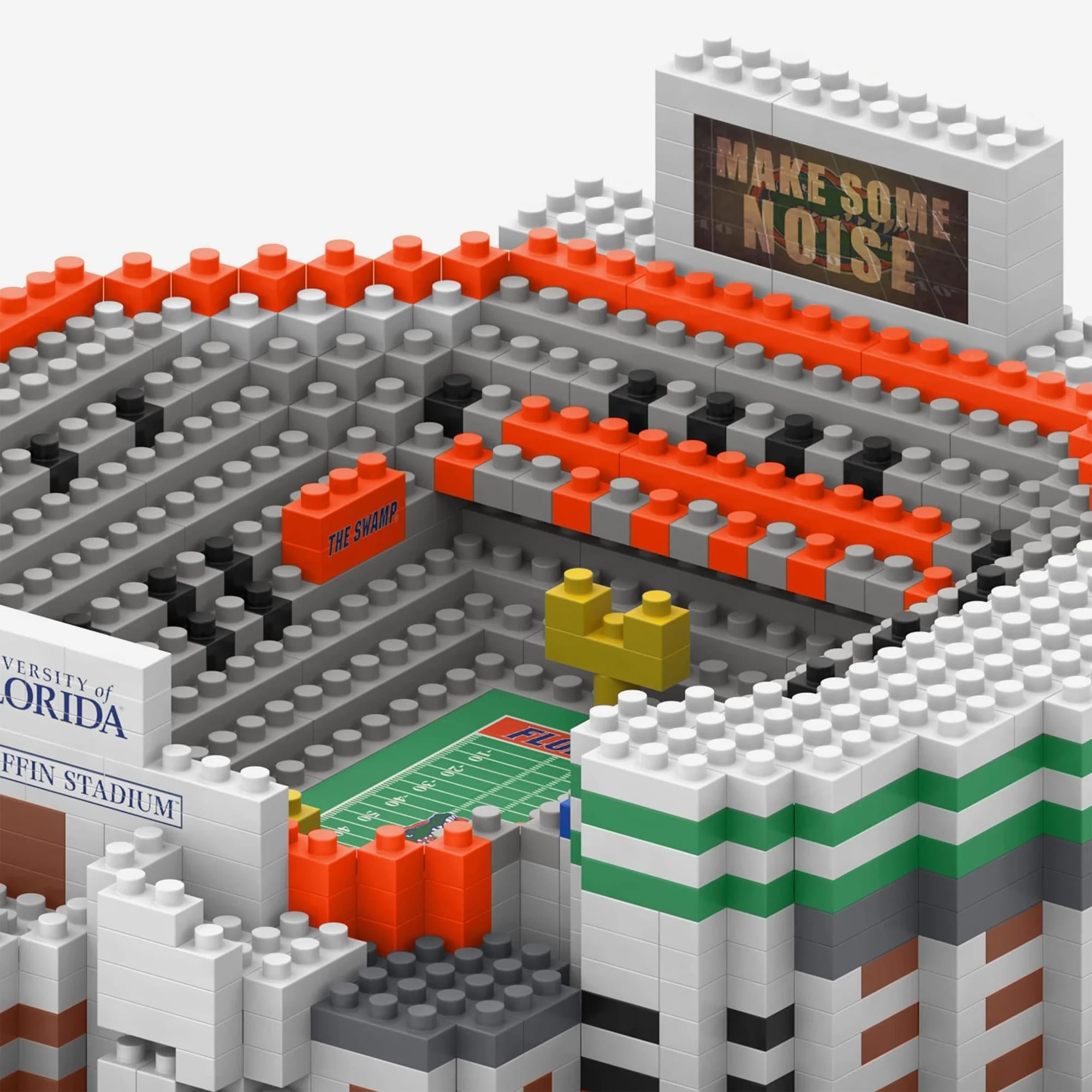 Florida Gators NCAA BRXLZ Mini Stadium 1075-Piece Building Block Set