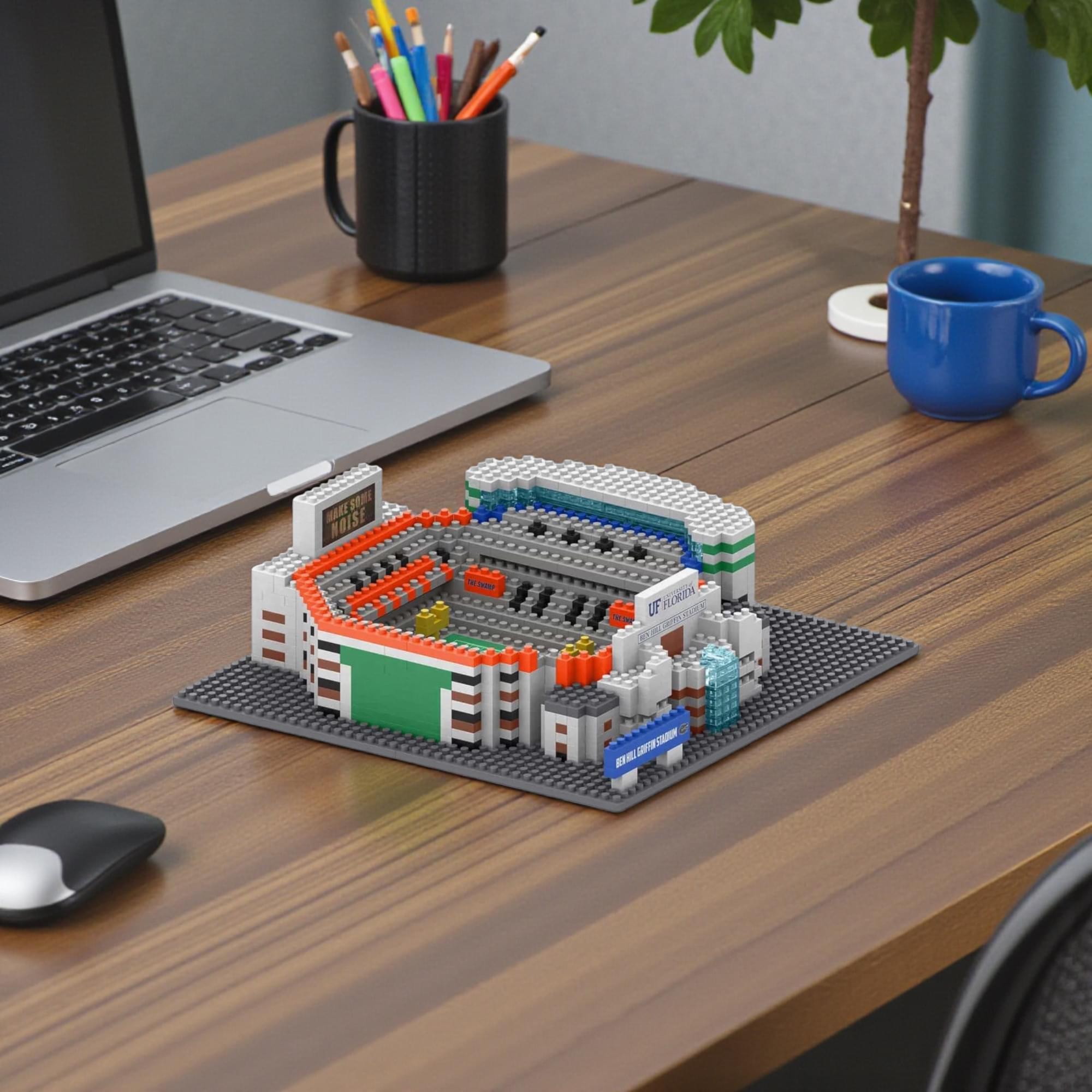 Florida Gators NCAA BRXLZ Mini Stadium 1075-Piece Building Block Set