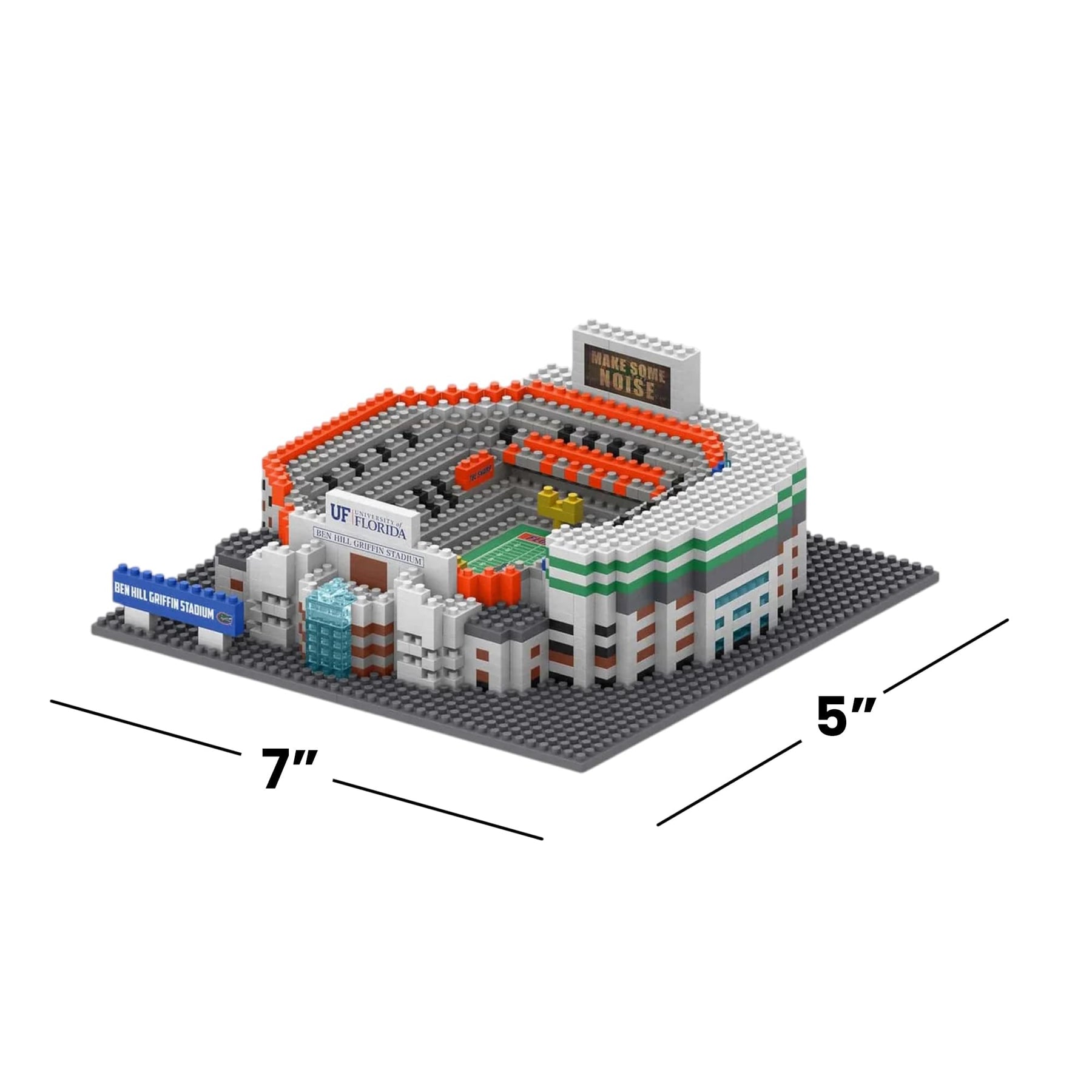 Florida Gators NCAA BRXLZ Mini Stadium 1075-Piece Building Block Set