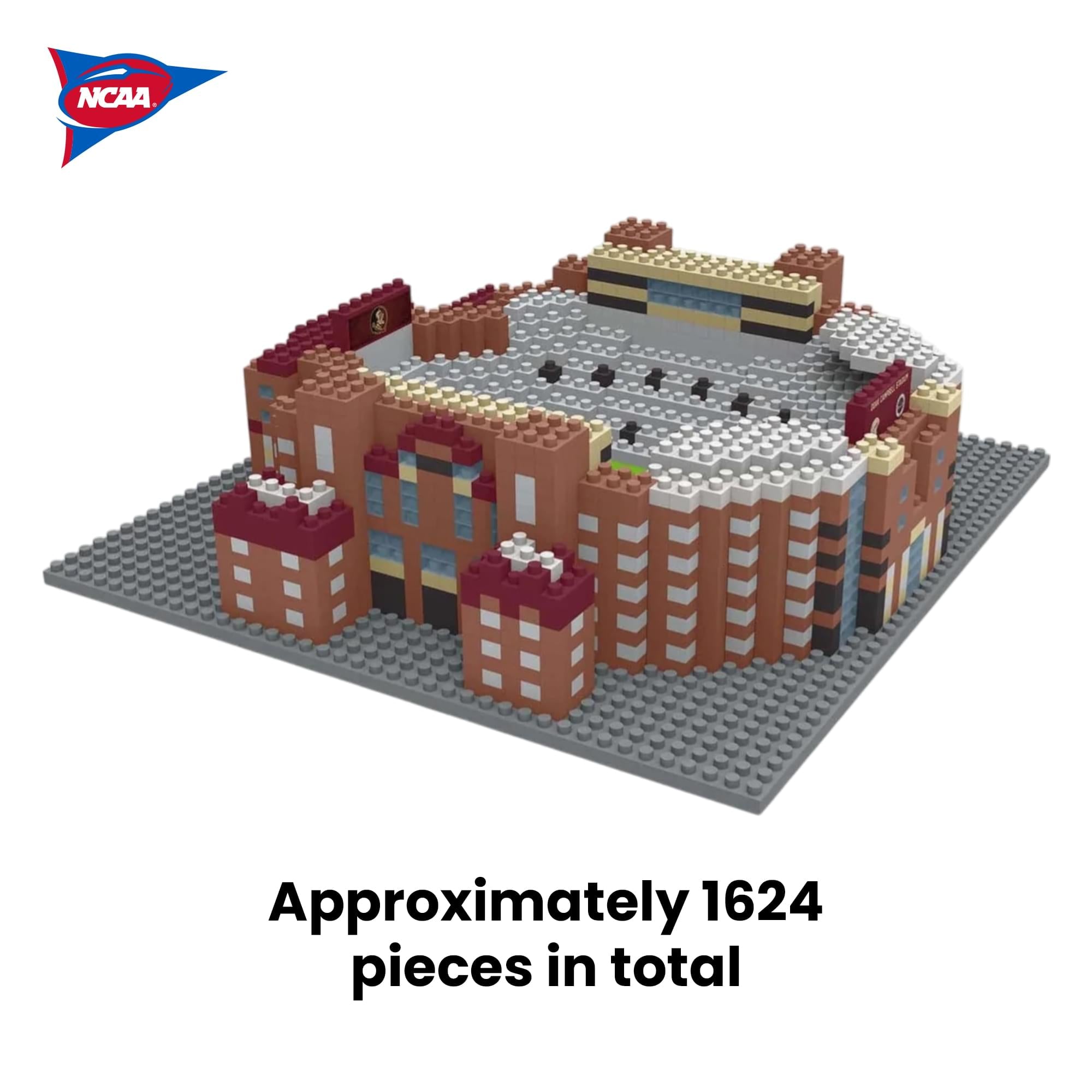 Florida State Seminoles NCAA BRXLZ Mini Stadium 1624-Piece Building Block Set