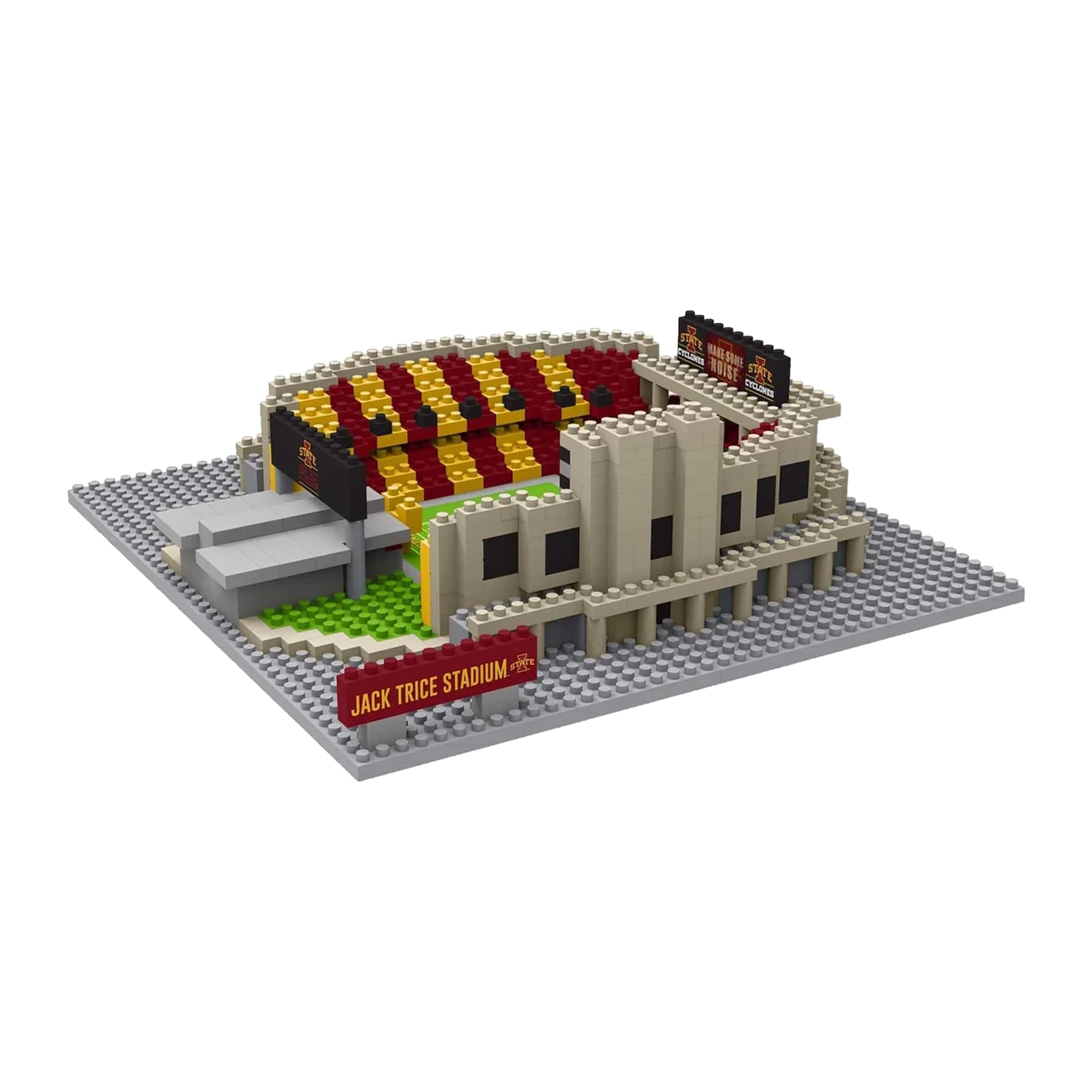Iowa State Cyclones NCAA BRXLZ Mini Stadium 718-Piece Building Block Set