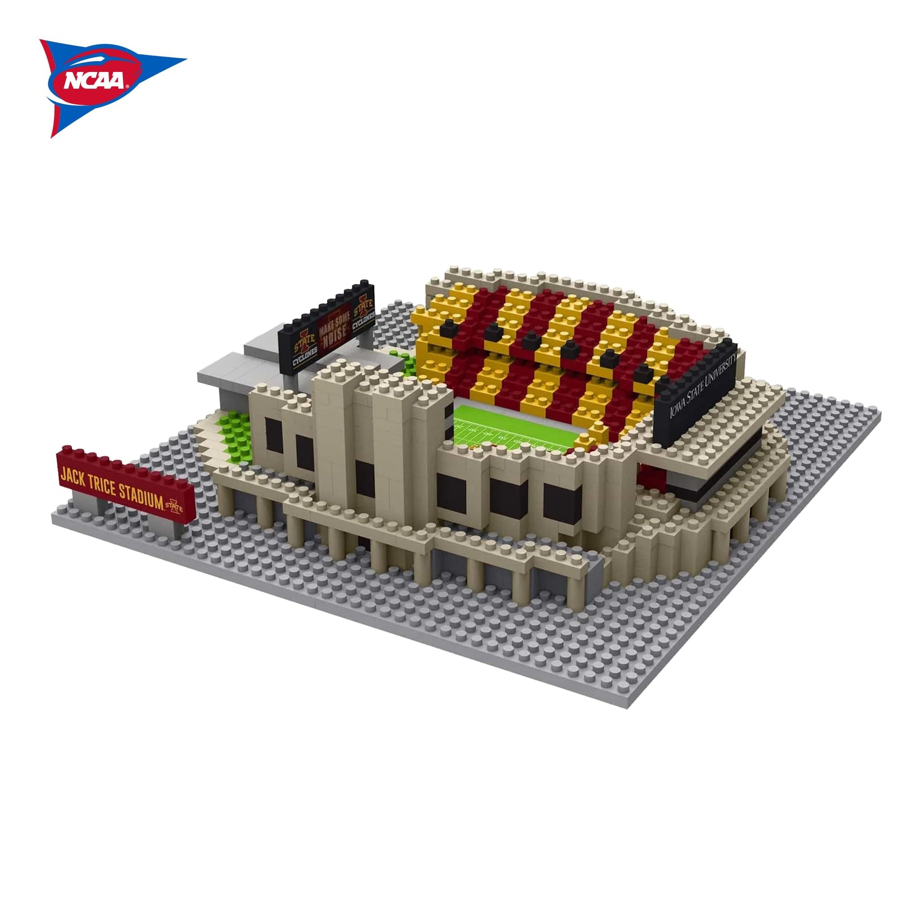 Iowa State Cyclones NCAA BRXLZ Mini Stadium 718-Piece Building Block Set