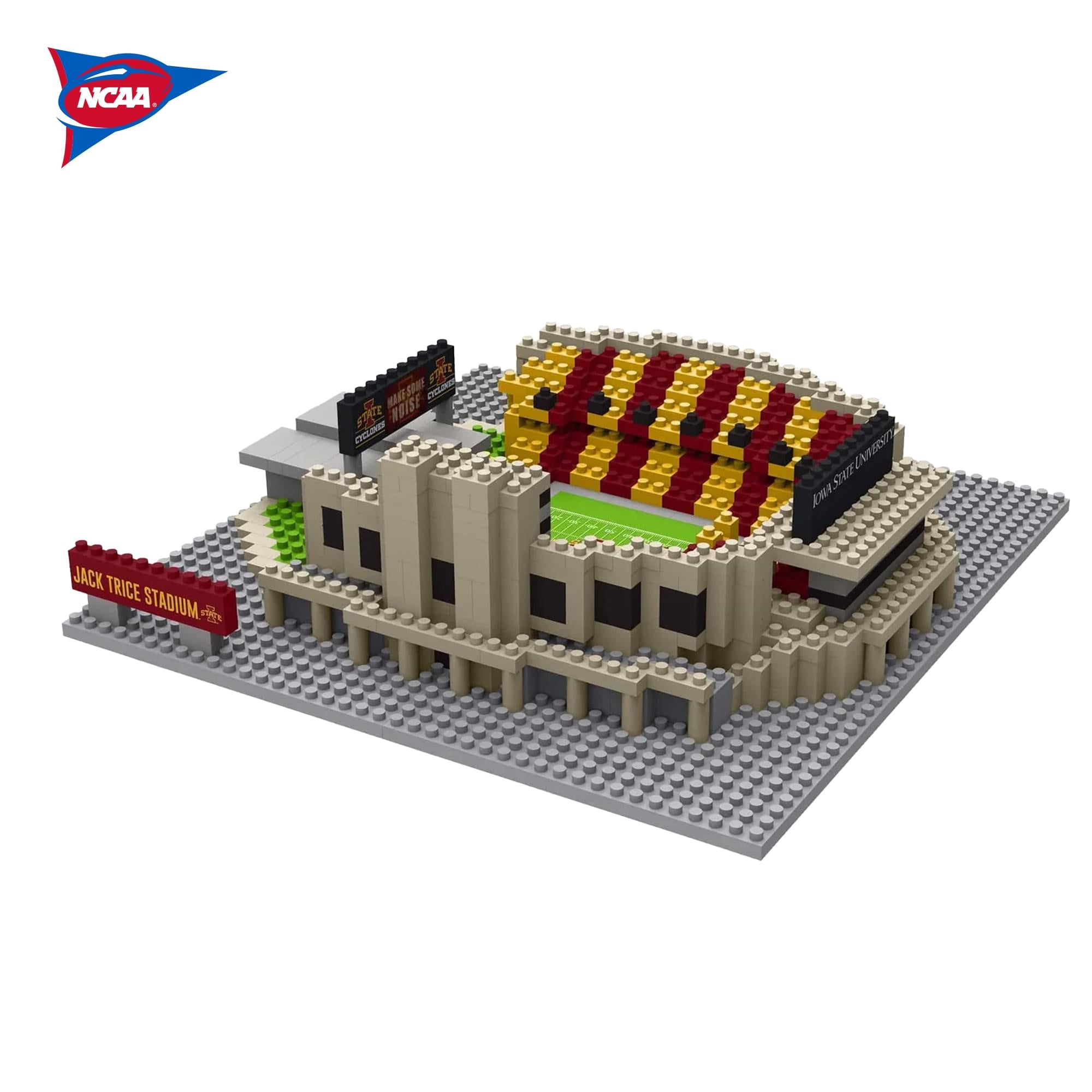 Iowa State Cyclones NCAA BRXLZ Mini Stadium 718-Piece Building Block Set