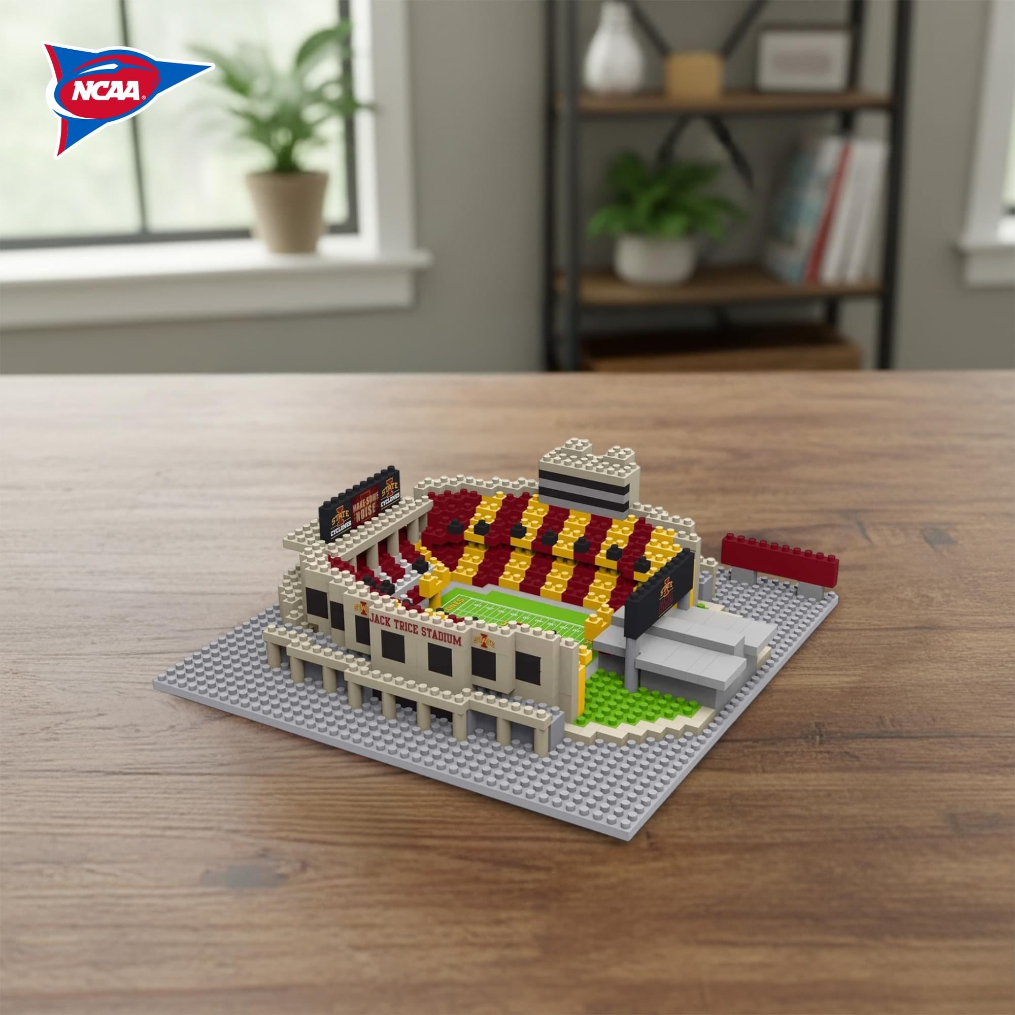Iowa State Cyclones NCAA BRXLZ Mini Stadium 718-Piece Building Block Set