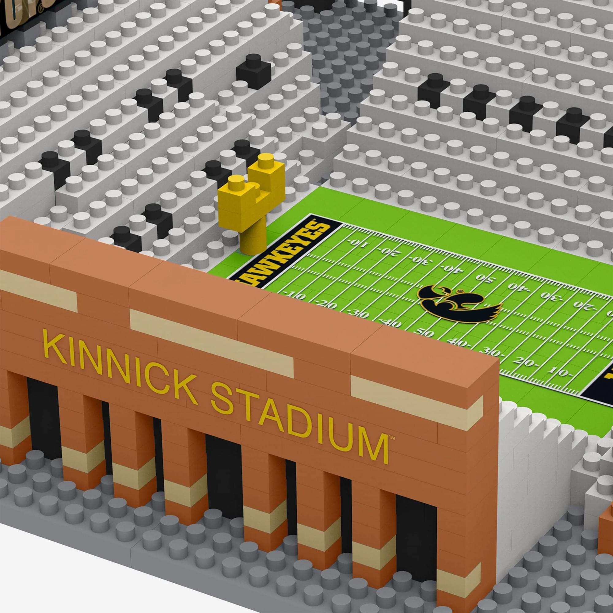 Iowa Hawkeyes NCAA BRXLZ Mini Stadium 858-Piece Building Block Set