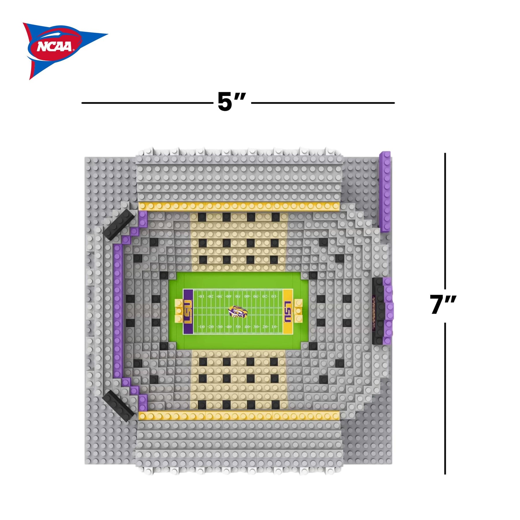 LSU Tigers NCAA BRXLZ Mini Stadium 794-Piece Building Block Set