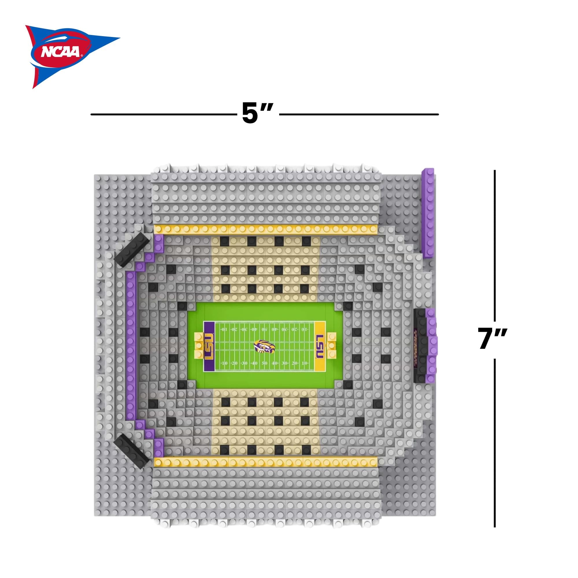 LSU Tigers NCAA BRXLZ Mini Stadium 794-Piece Building Block Set