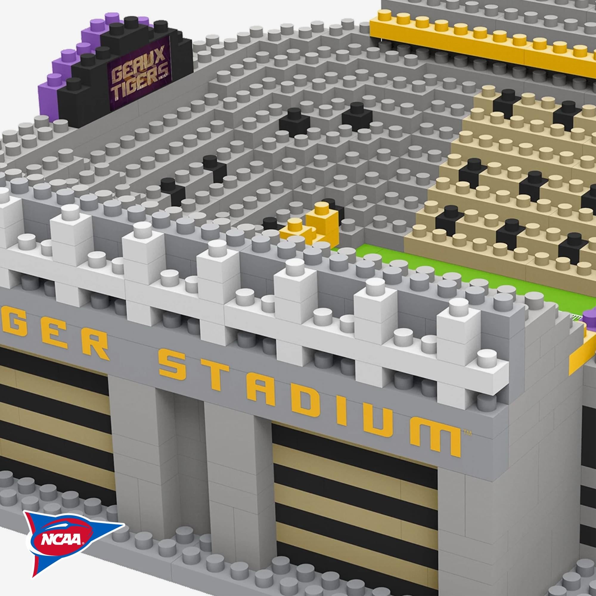 LSU Tigers NCAA BRXLZ Mini Stadium 794-Piece Building Block Set