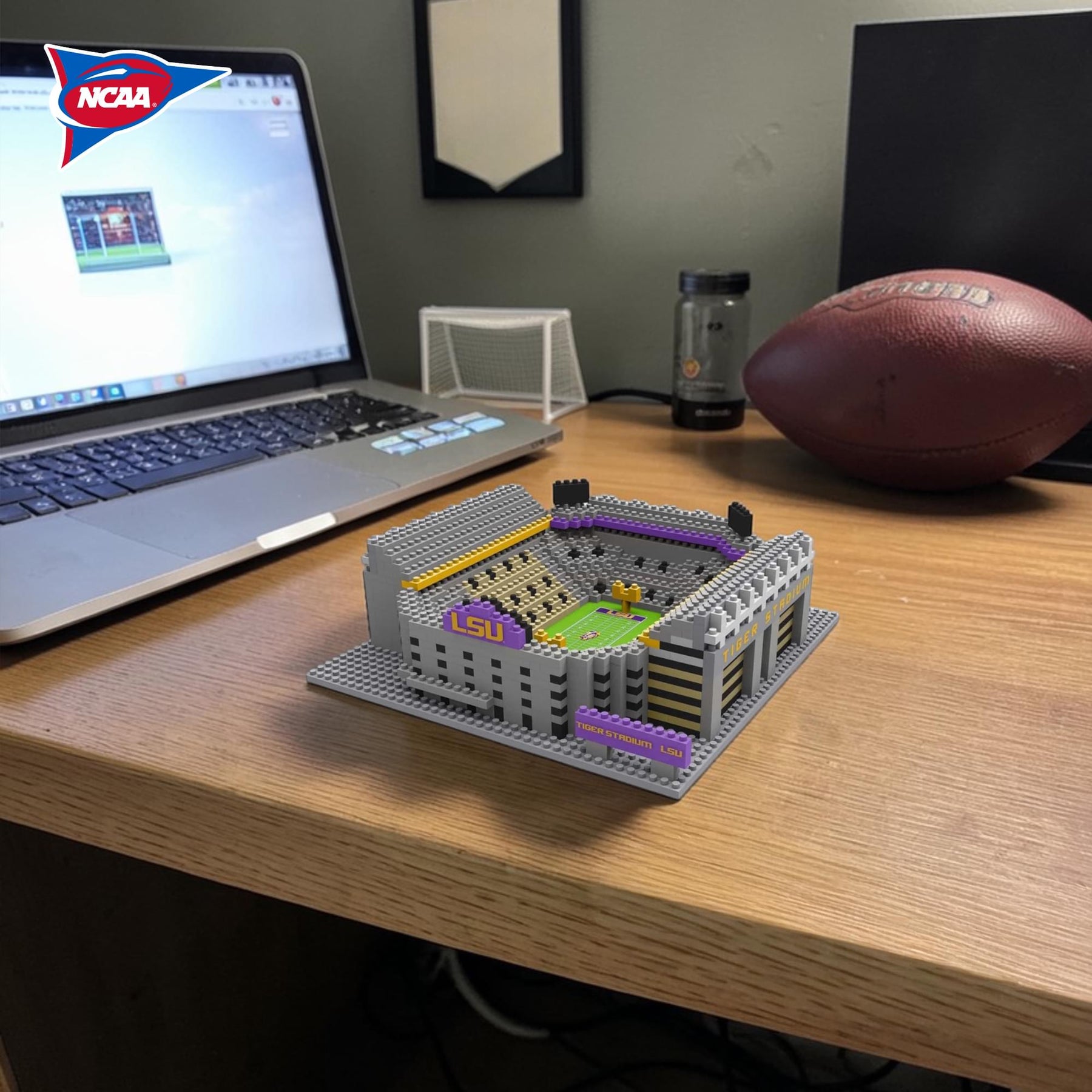 LSU Tigers NCAA BRXLZ Mini Stadium 794-Piece Building Block Set