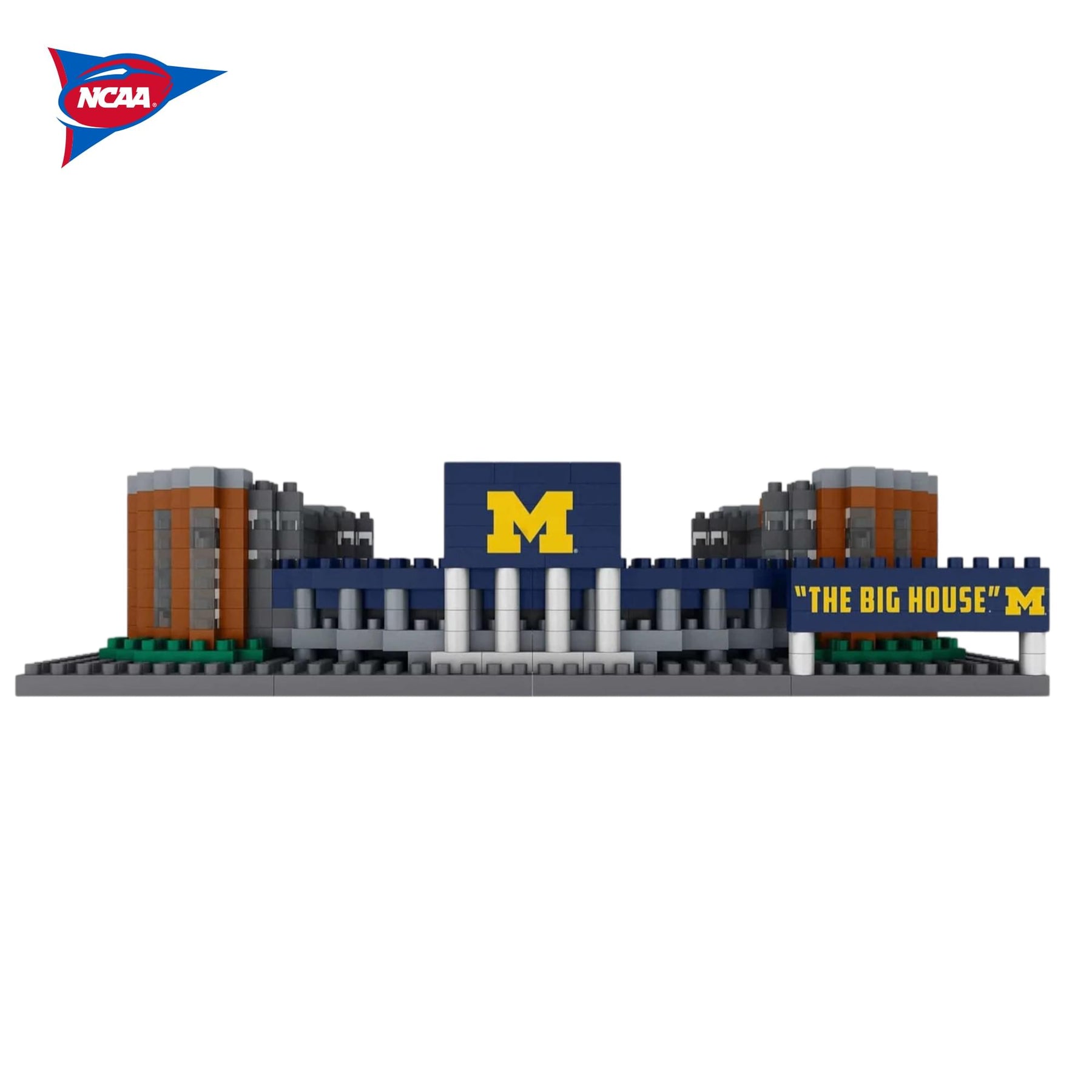 Michigan Wolverines NCAA BRXLZ Mini Stadium 998-Piece Building Block Set
