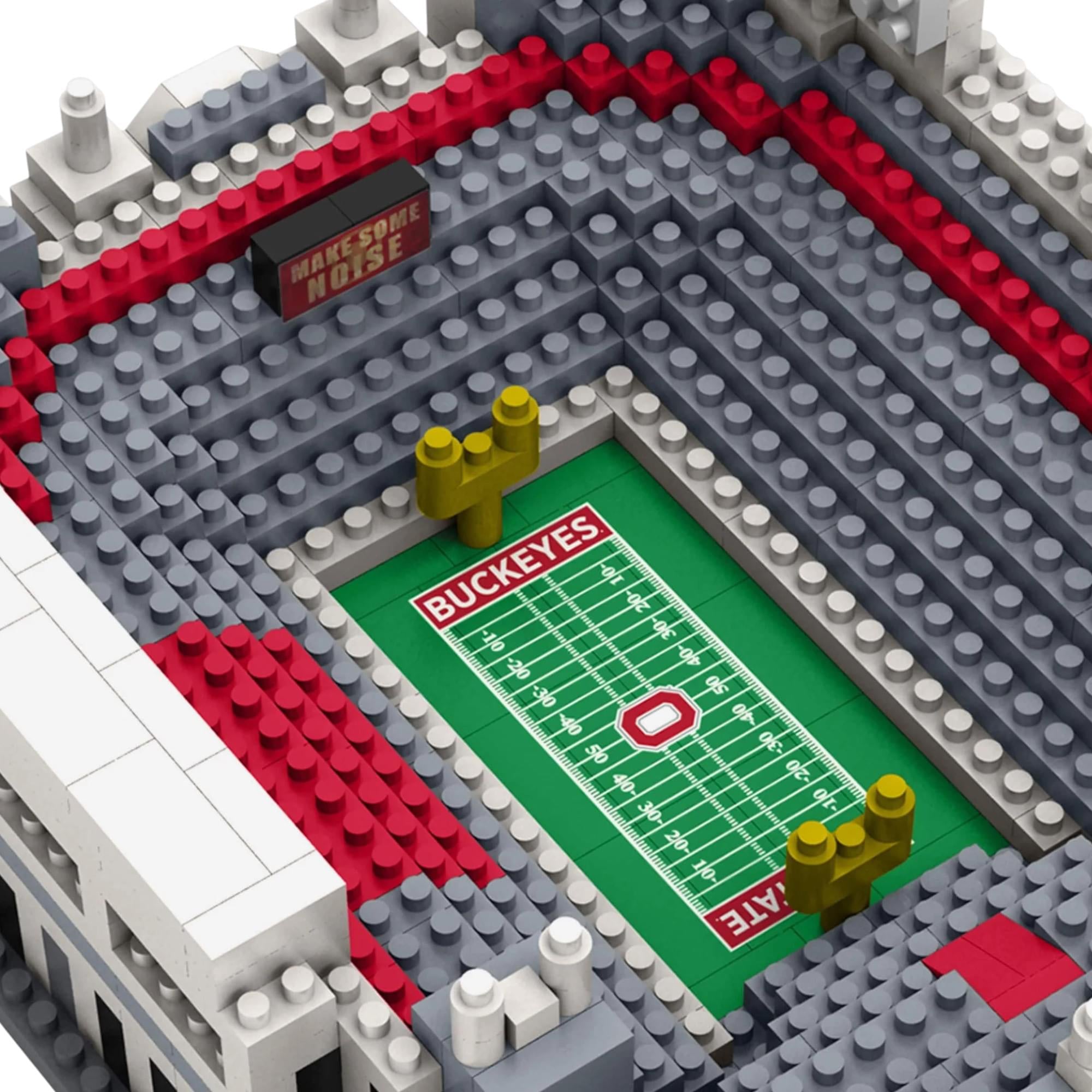 Ohio State Buckeyes NCAA BRXLZ Mini Stadium 917-Piece Building Block Set