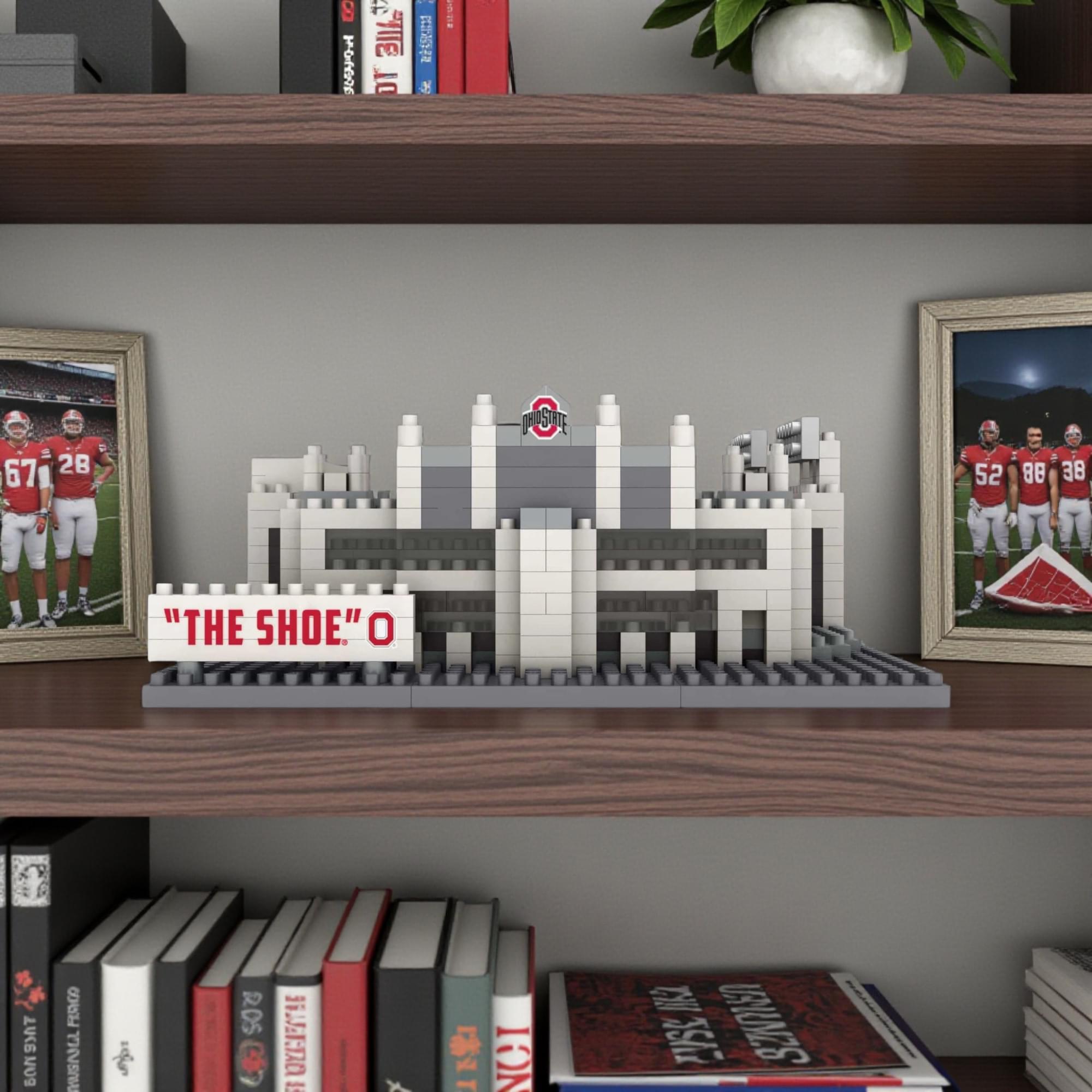 Ohio State Buckeyes NCAA BRXLZ Mini Stadium 917-Piece Building Block Set