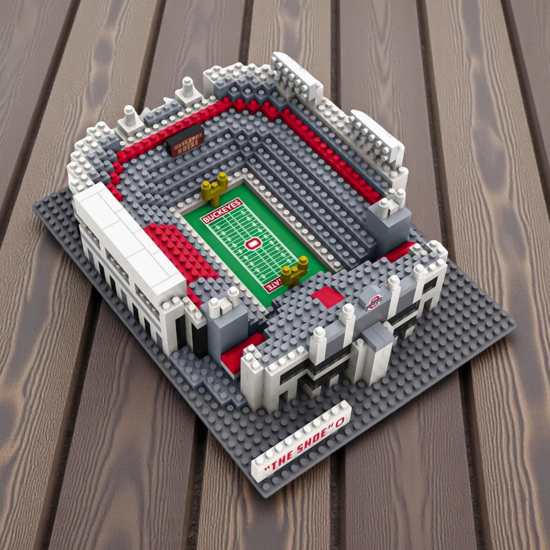 Ohio State Buckeyes NCAA BRXLZ Mini Stadium 917-Piece Building Block Set