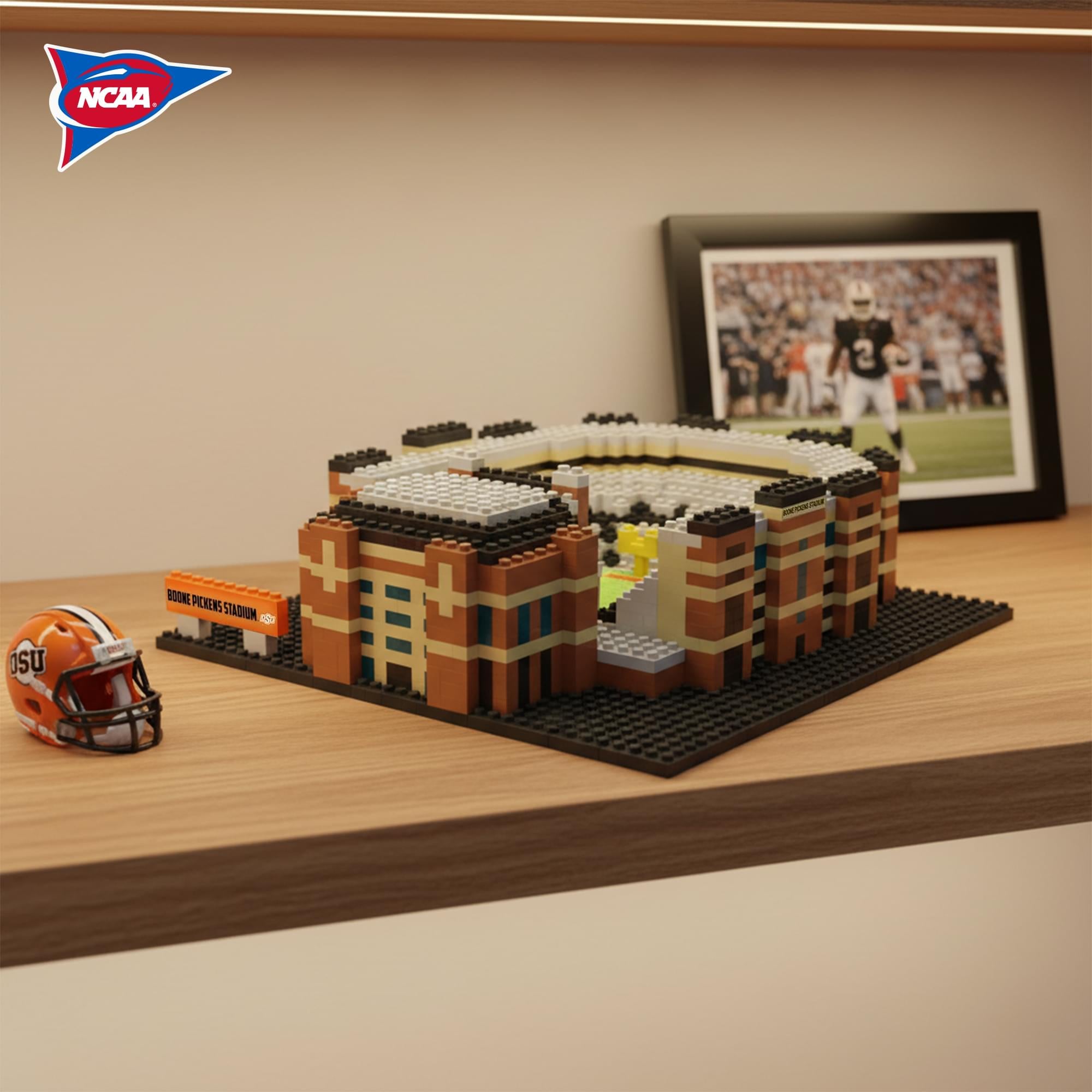 Oklahoma State Cowboys BRXLZ Mini Stadium 1061-Piece Building Block Set