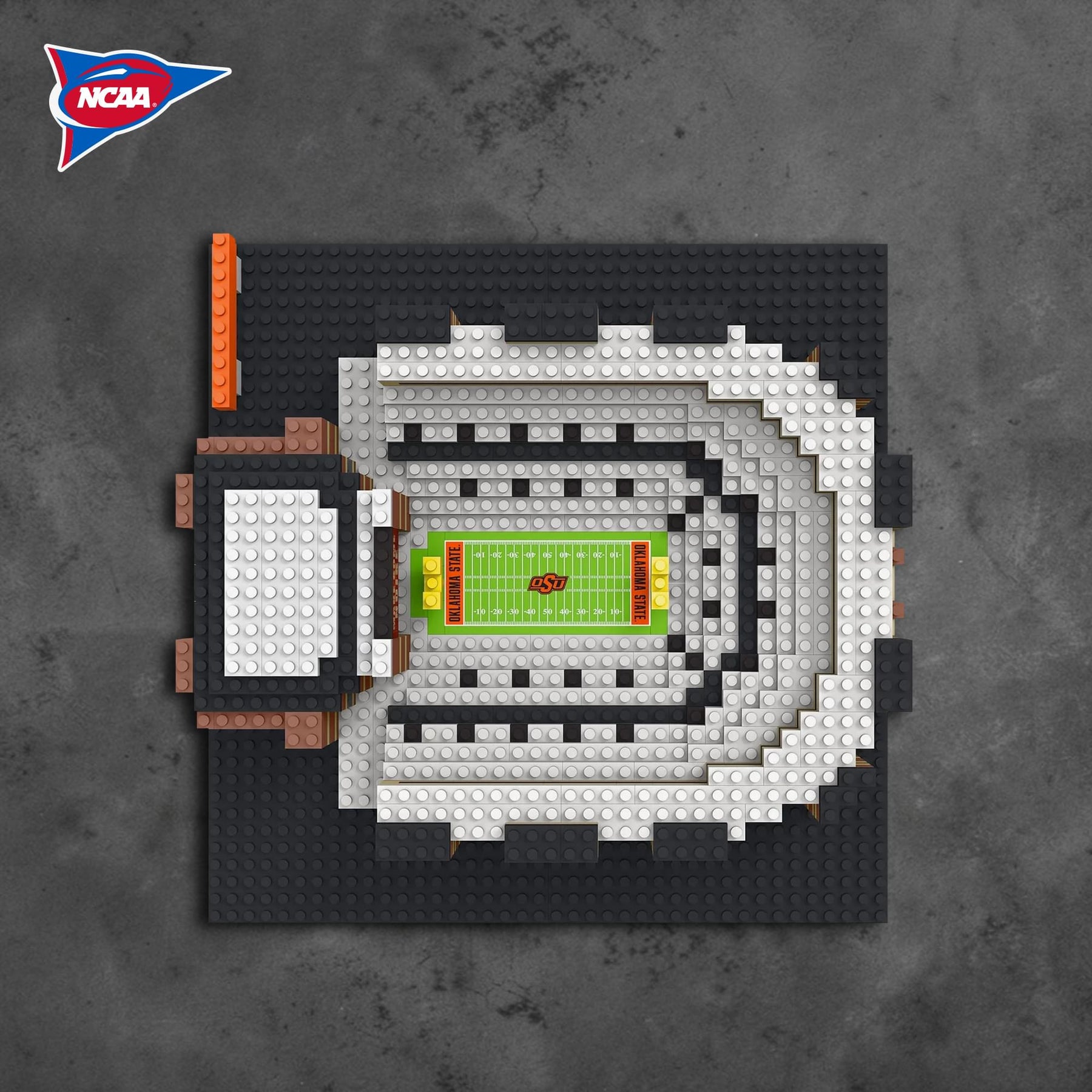 Oklahoma State Cowboys BRXLZ Mini Stadium 1061-Piece Building Block Set