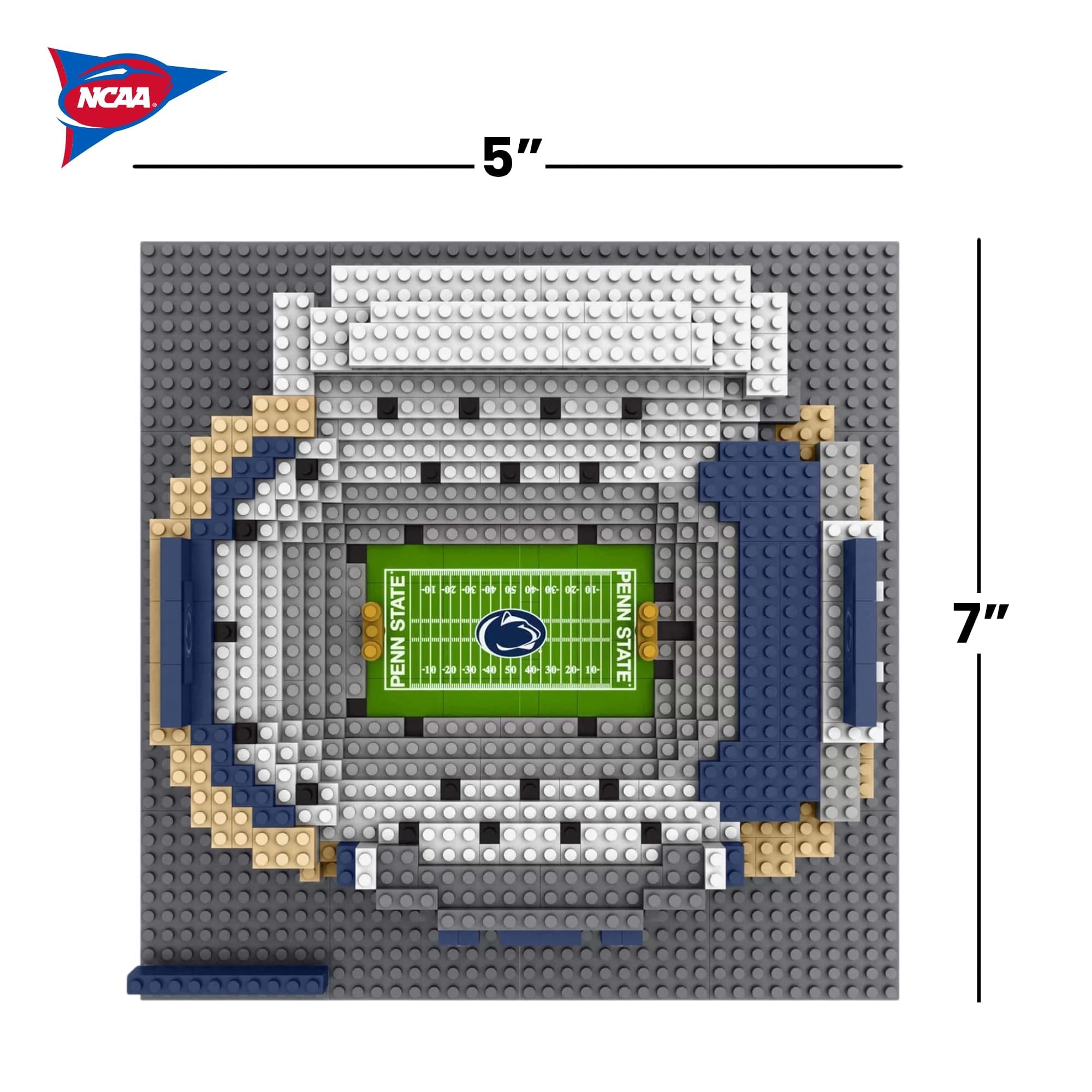 Penn State Nittany Lions NCAA BRXLZ Mini Stadium 848-Piece Building Block Set
