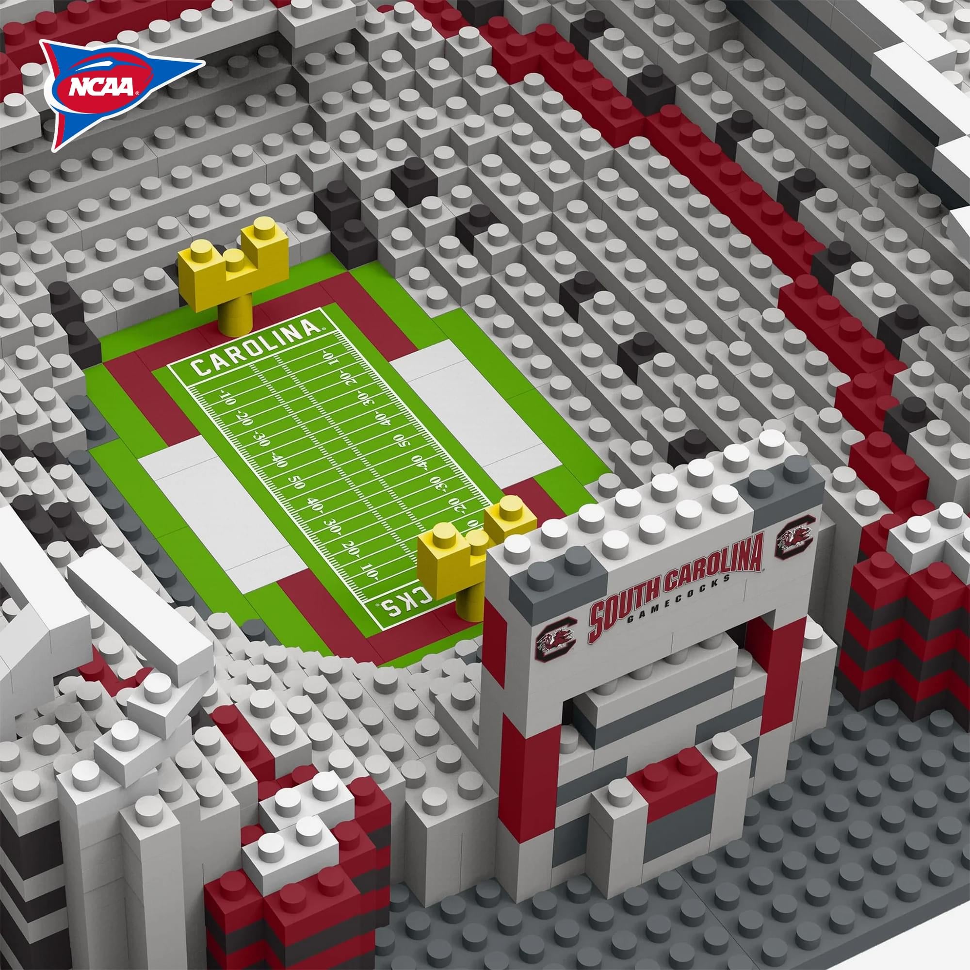 South Carolina Gamecocks NCAA BRXLZ Mini Stadium 1071-Piece Building Block Set