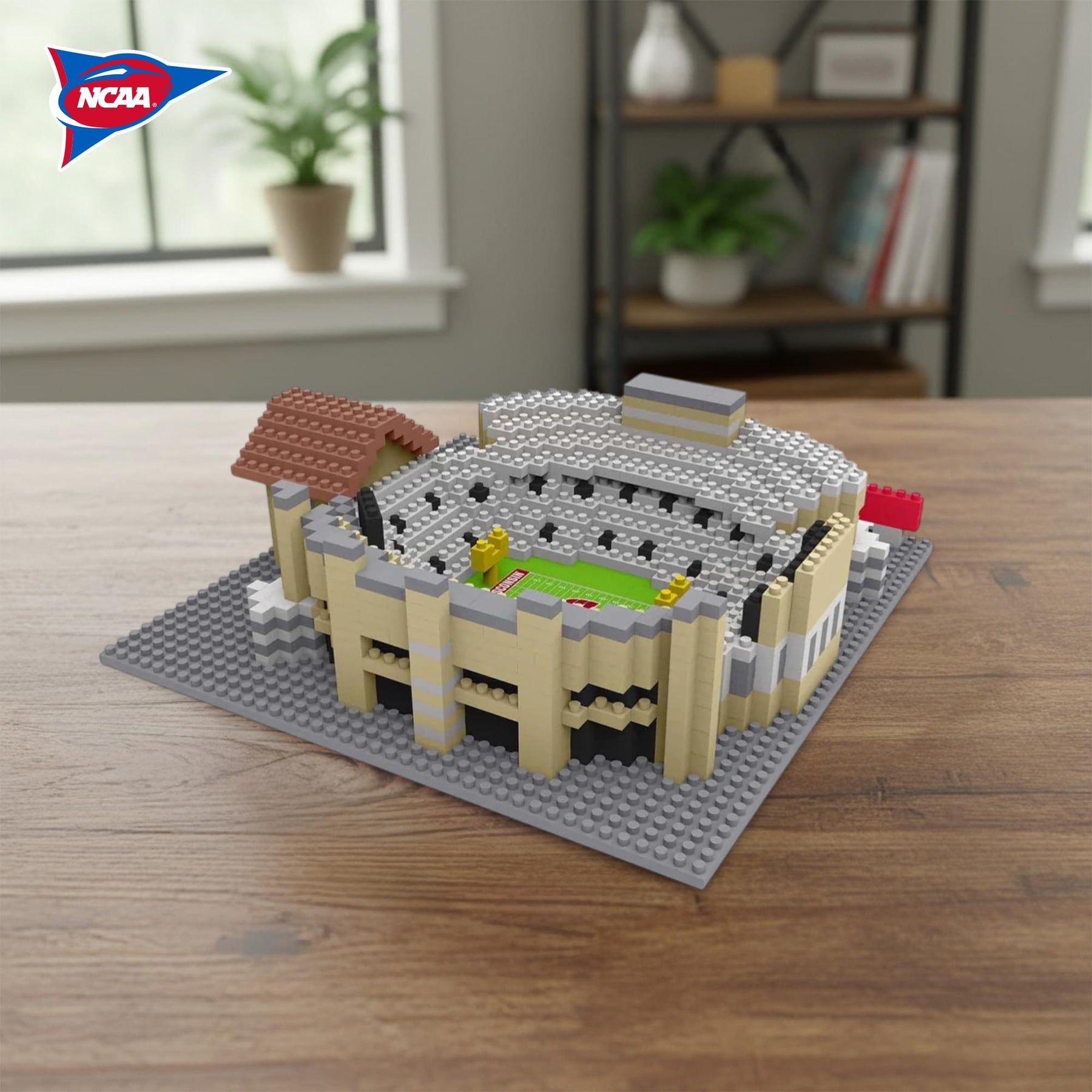 Wisconsin Badgers NCAA BRXLZ Mini Stadium 1138-Piece Building Block Set
