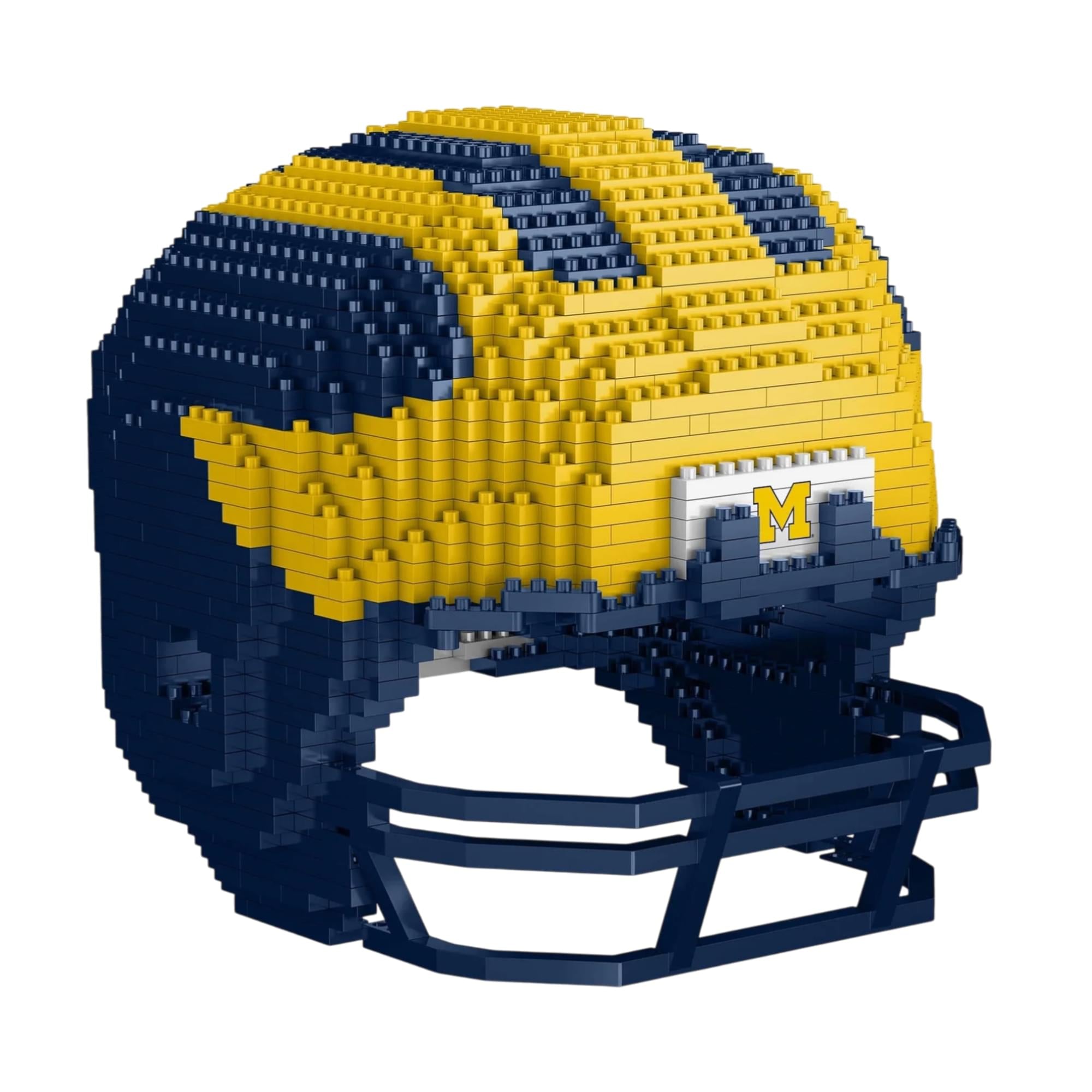 Michigan Wolverines NCAA BRXLZ Replica Helmet 1170 Piece Building Block Set