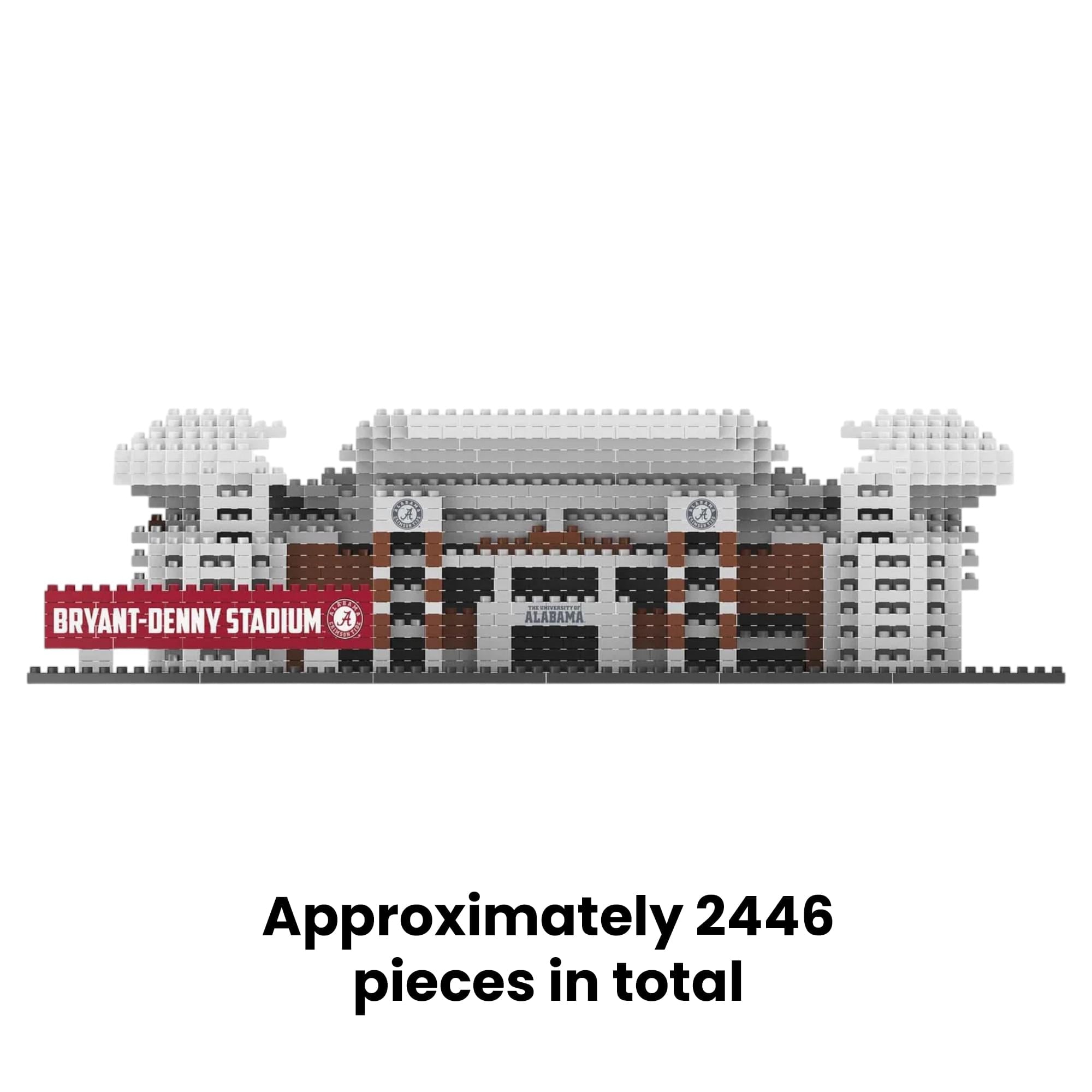 Alabama Crimson Tide NCAA BRXLZ Stadium 2446-Piece Building Block Set