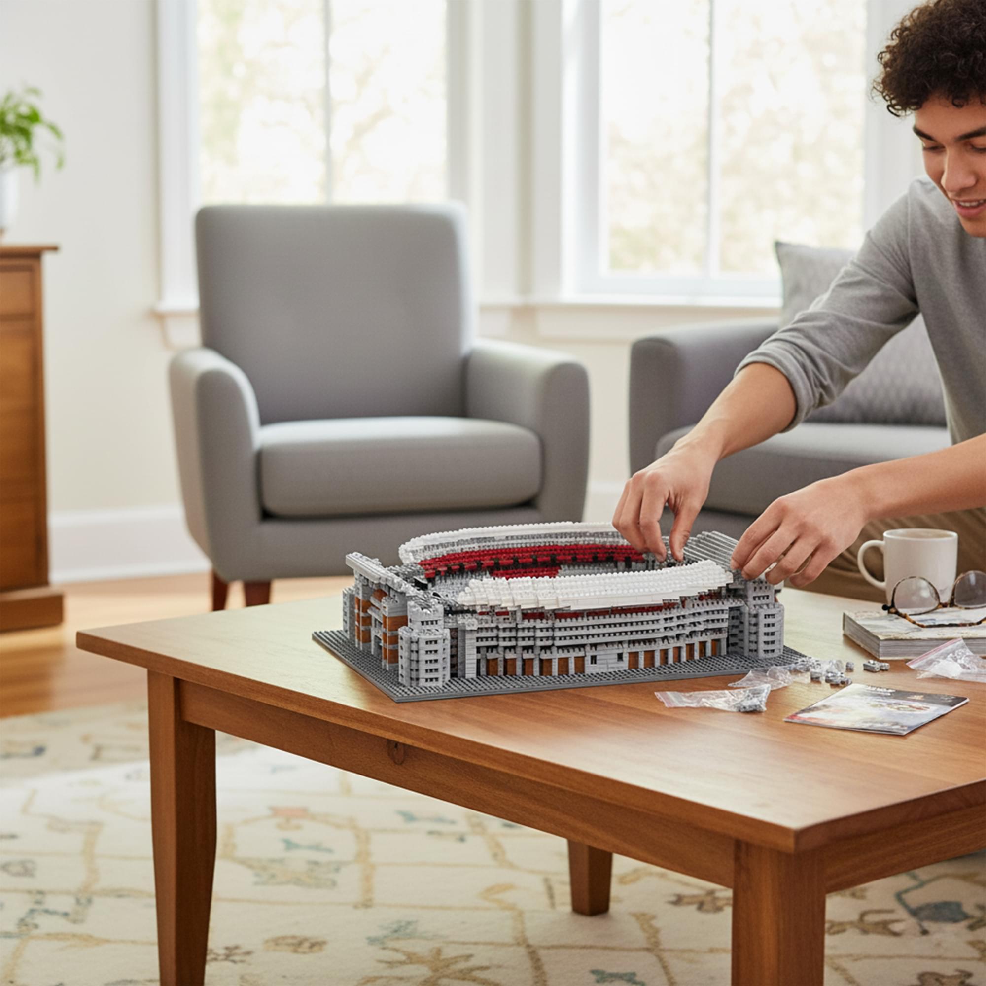 Alabama Crimson Tide NCAA BRXLZ Stadium 2446-Piece Building Block Set