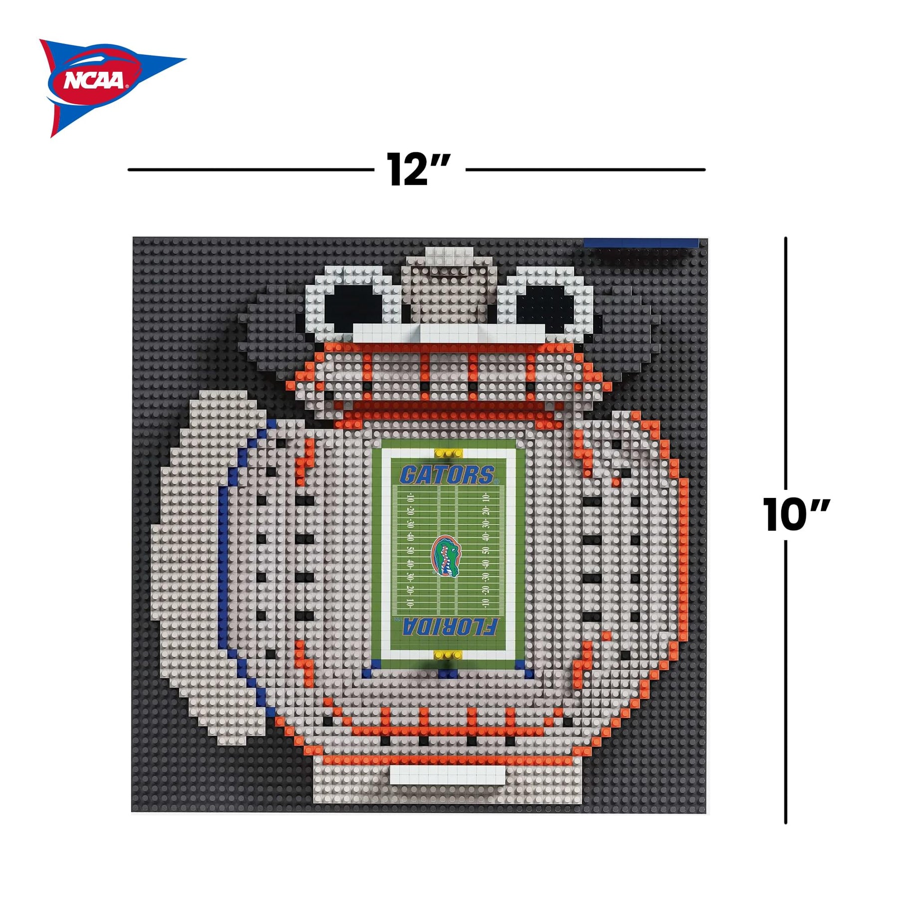 Florida Gators NCAA BRXLZ Stadium 2687-Piece Building Block Set