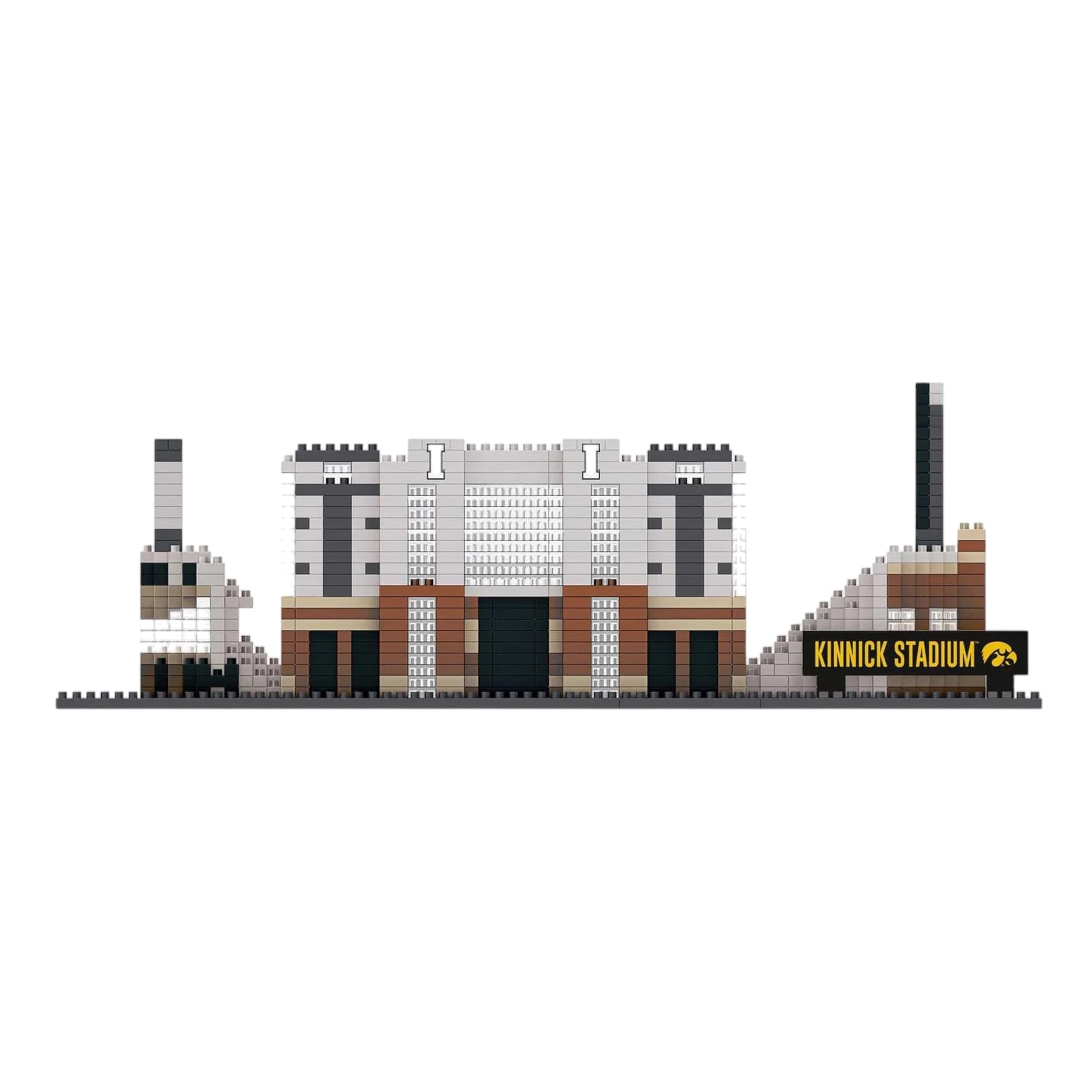 Iowa Hawkeyes NCAA BRXLZ Stadium 2256-Piece Building Block Set