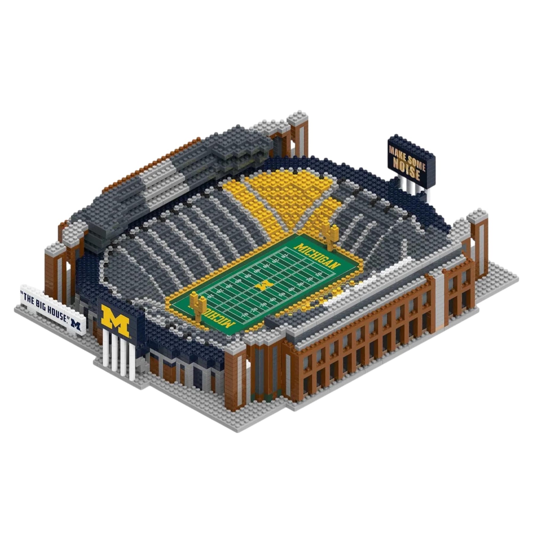 Michigan Wolverines NCAA BRXLZ Stadium 2780-Piece Building Block Set