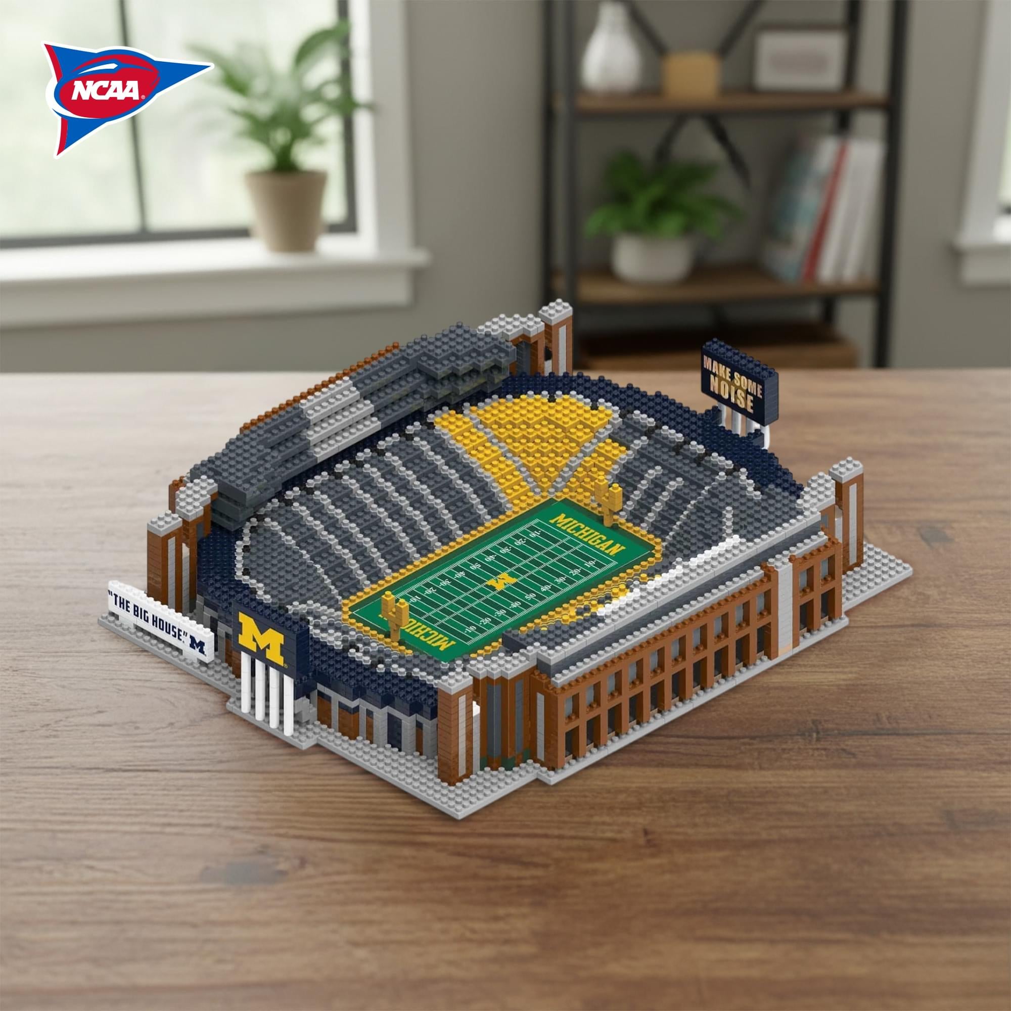 Michigan Wolverines NCAA BRXLZ Stadium 2780-Piece Building Block Set