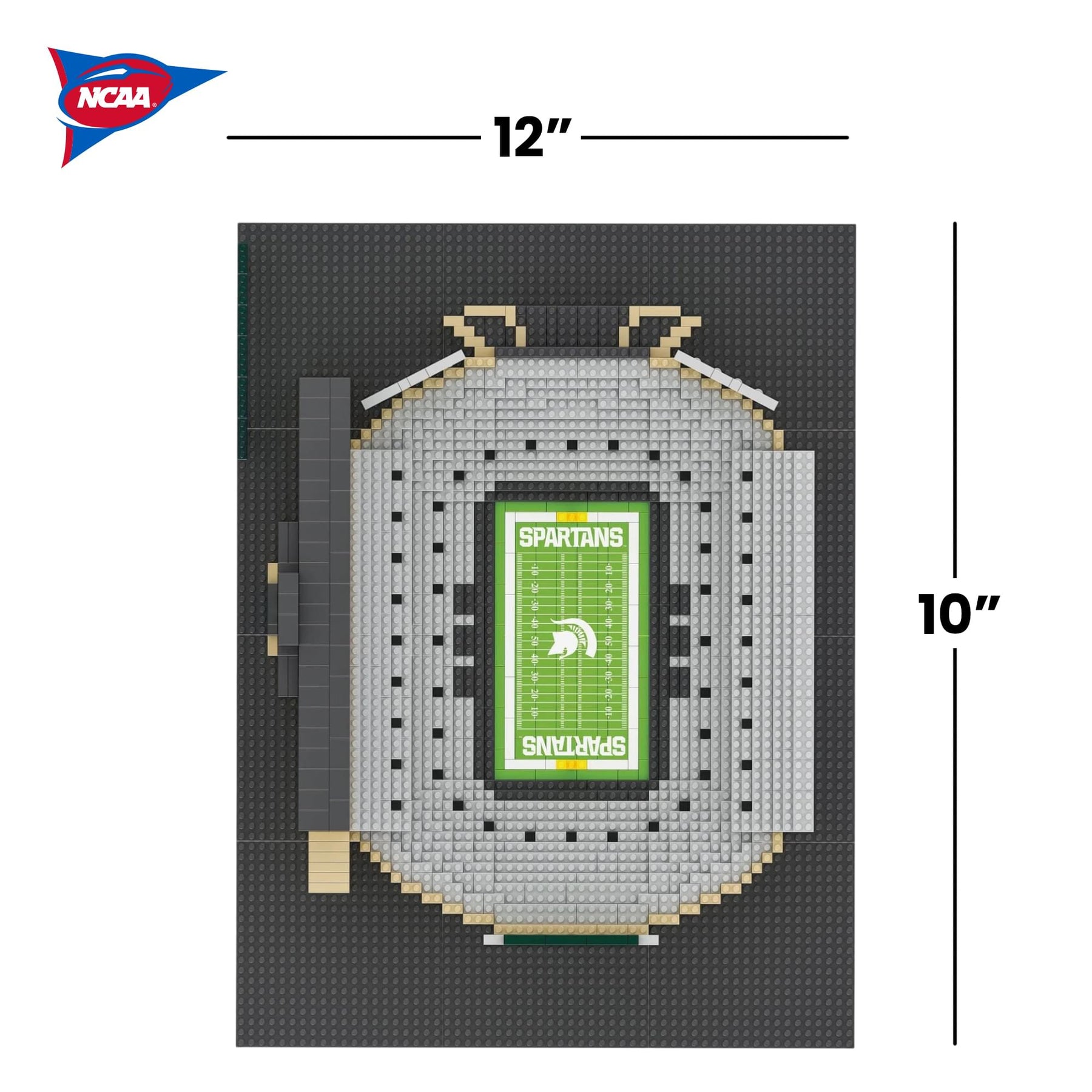 Michigan State Spartans NCAA BRXLZ Stadium 3187-Piece Building Block Set