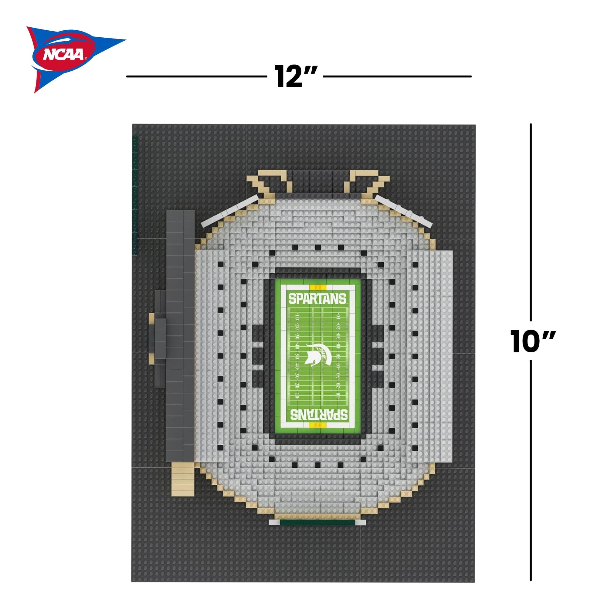 Michigan State Spartans NCAA BRXLZ Stadium 3187-Piece Building Block Set
