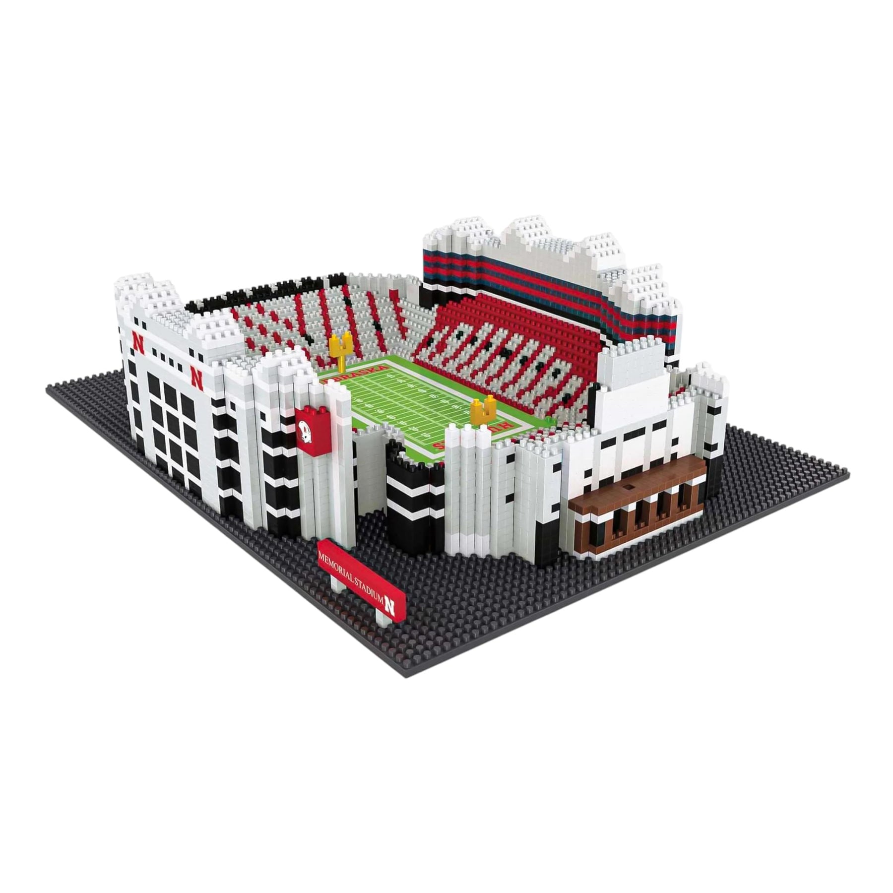 Nebraska Cornhuskers NCAA BRXLZ Stadium 4648-Piece Building Block Set