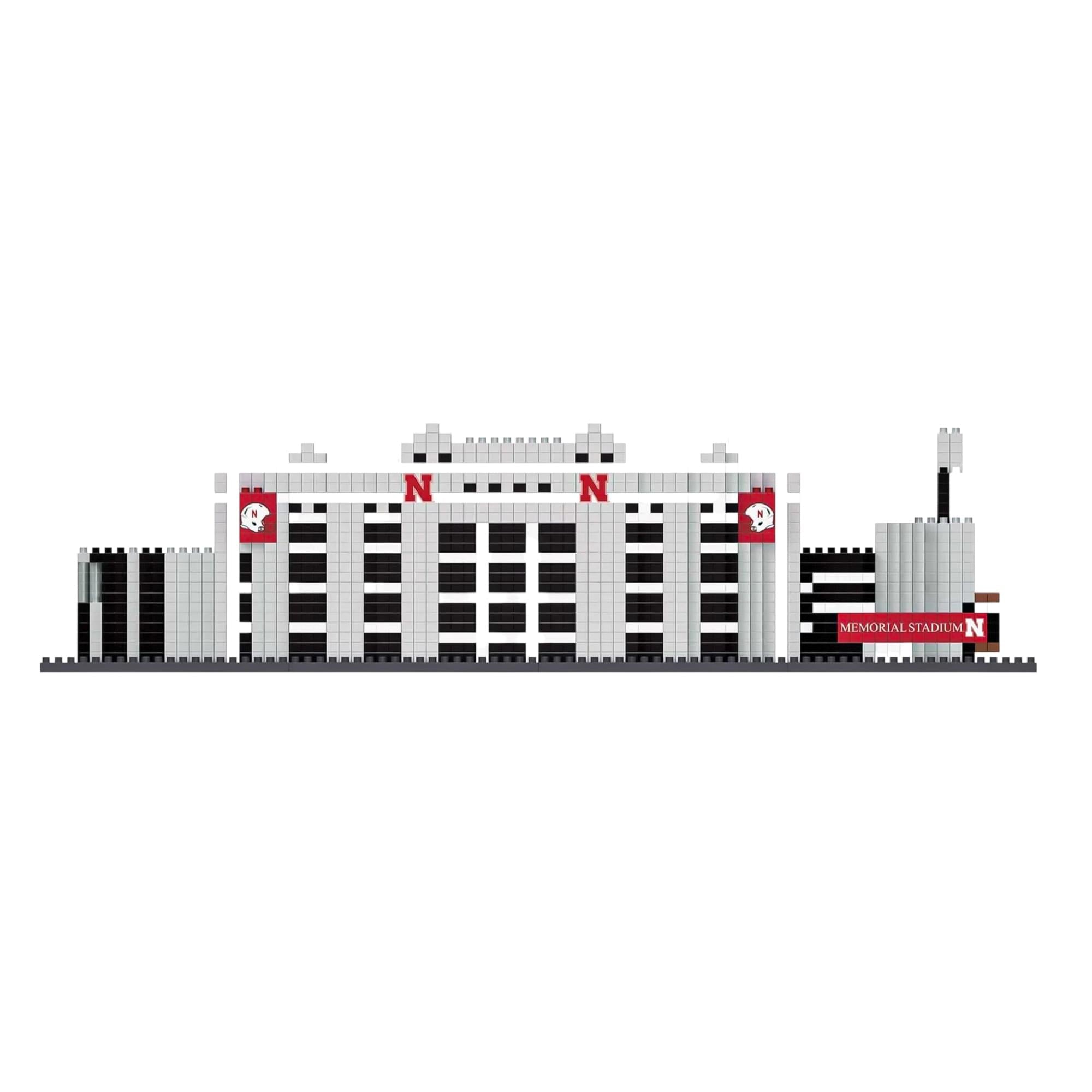 Nebraska Cornhuskers NCAA BRXLZ Stadium 4648-Piece Building Block Set