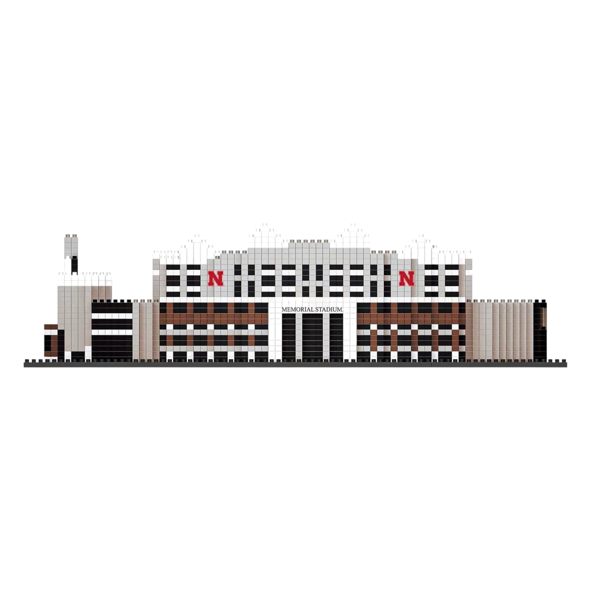Nebraska Cornhuskers NCAA BRXLZ Stadium 4648-Piece Building Block Set