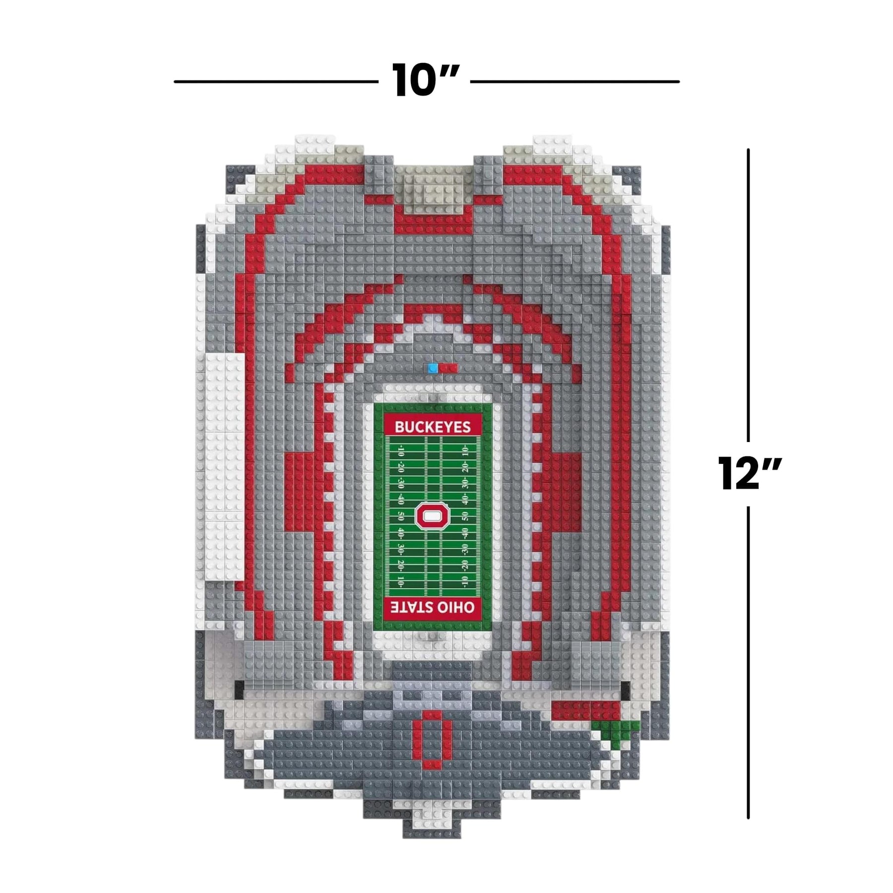 Ohio State Buckeyes NCAA BRXLZ Stadium 2826-Piece Building Block Set