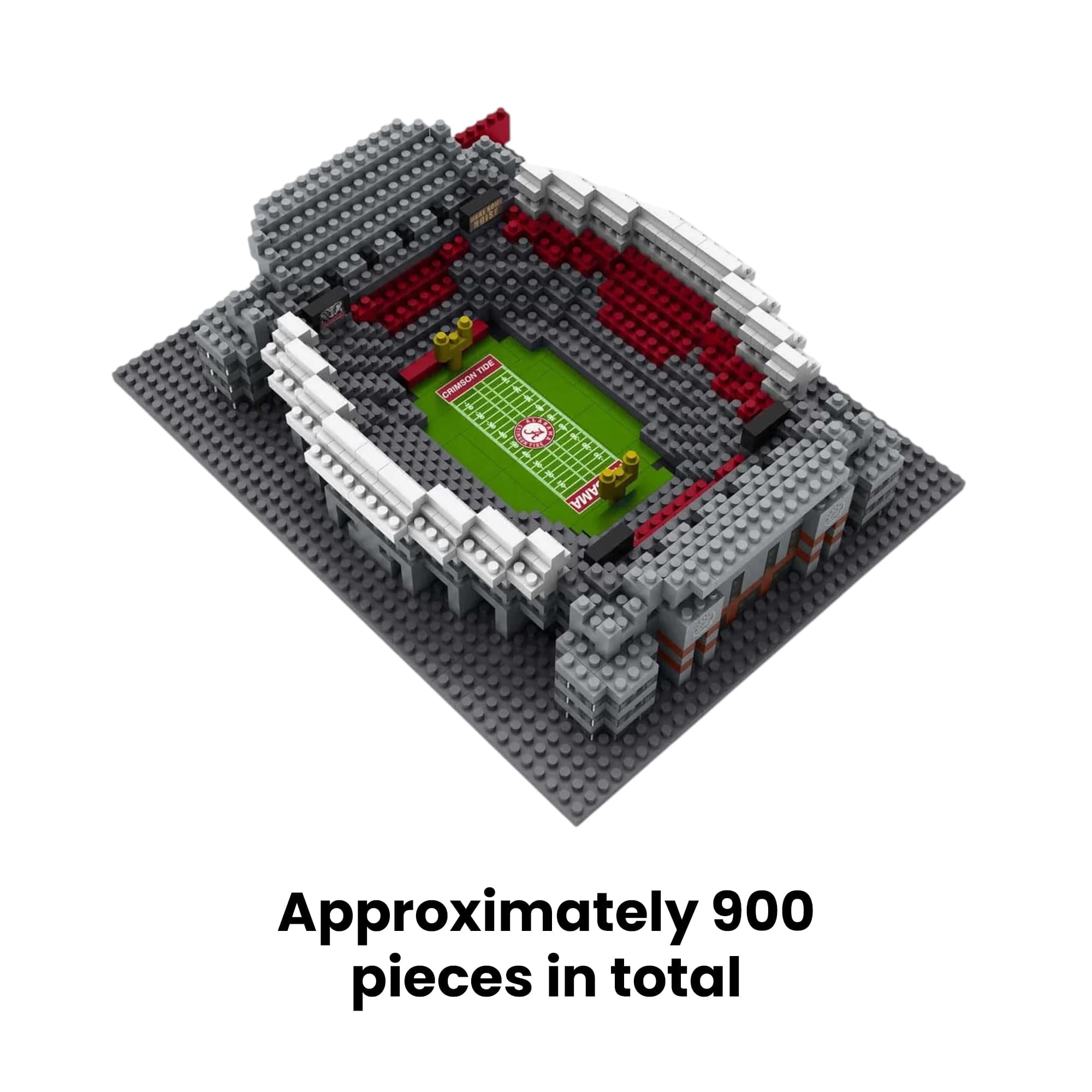 Alabama Crimson Tide NCAA BRXLZ Mini Stadium 900-Piece Building Block Set