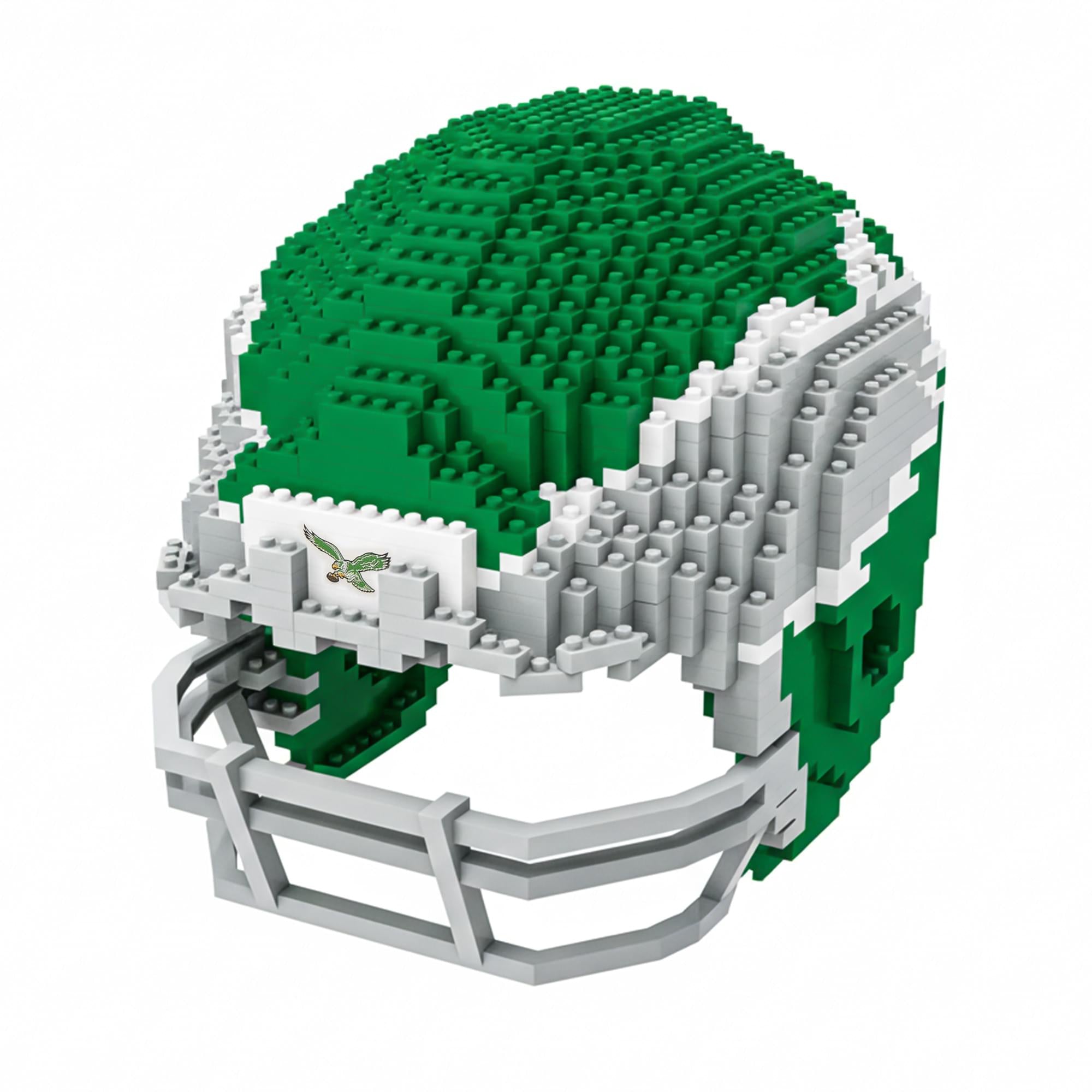Philadelphia Eagles (Alt) NFL FOCO BRXLZ Helmet Building Block Set