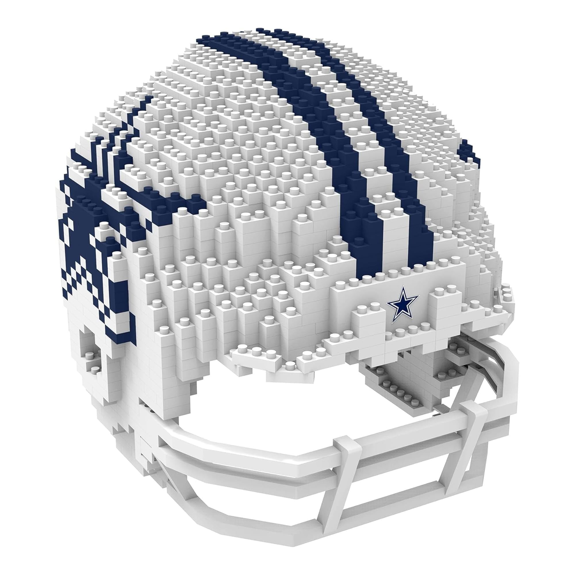Dallas Cowboys NFL FOCO BRXLZ Helmet Building Block Set