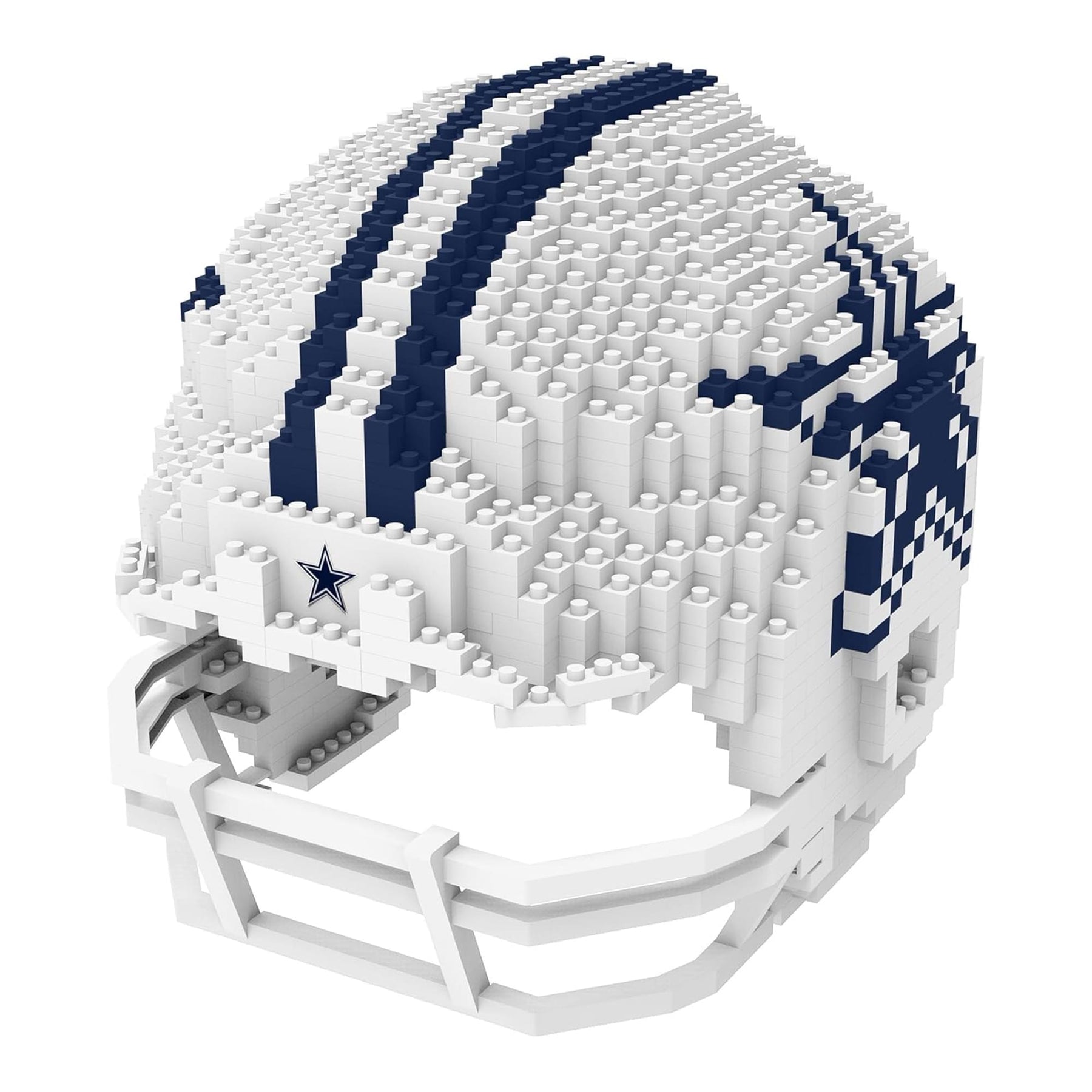Dallas Cowboys NFL FOCO BRXLZ Helmet Building Block Set